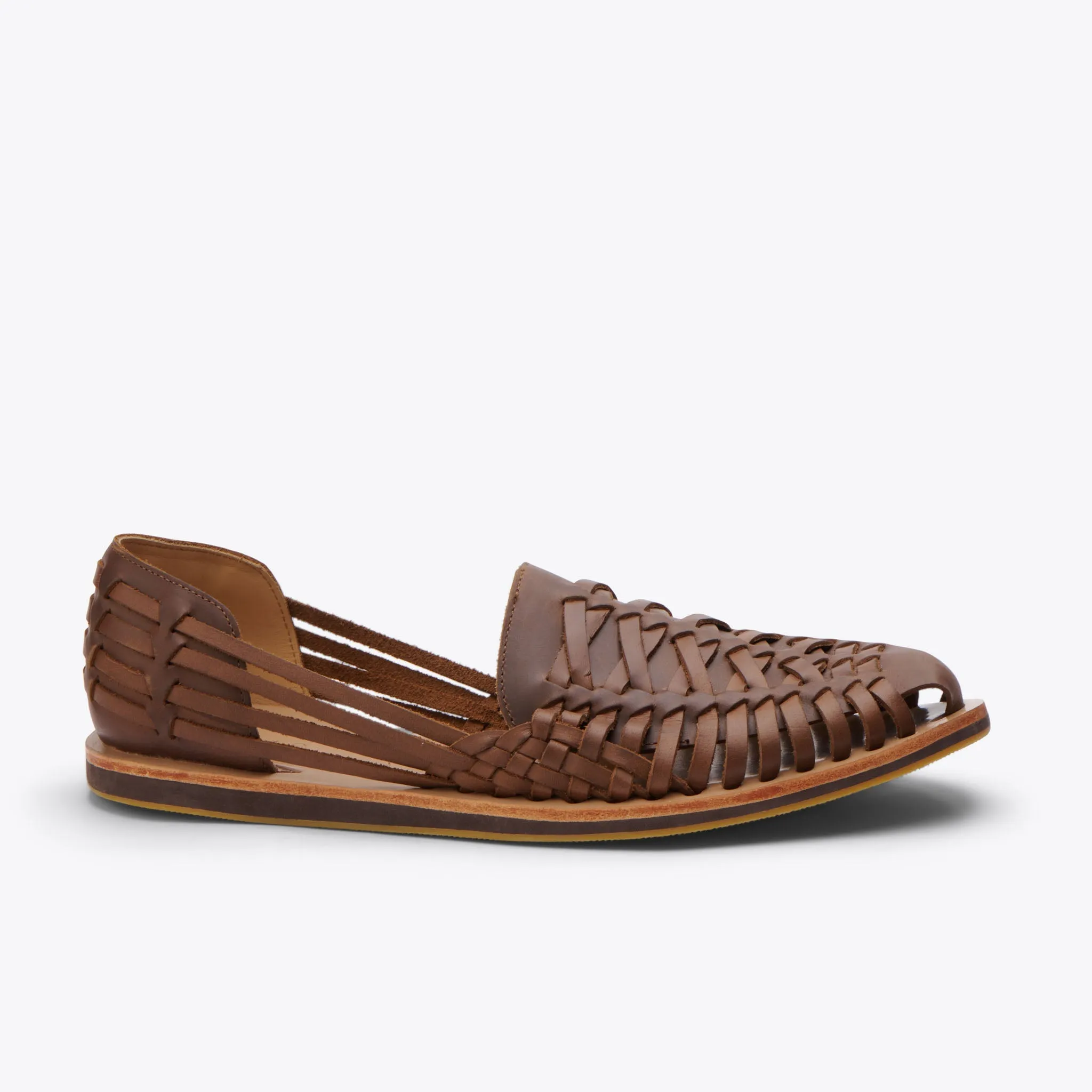 Men's Huarache Sandal Brown
