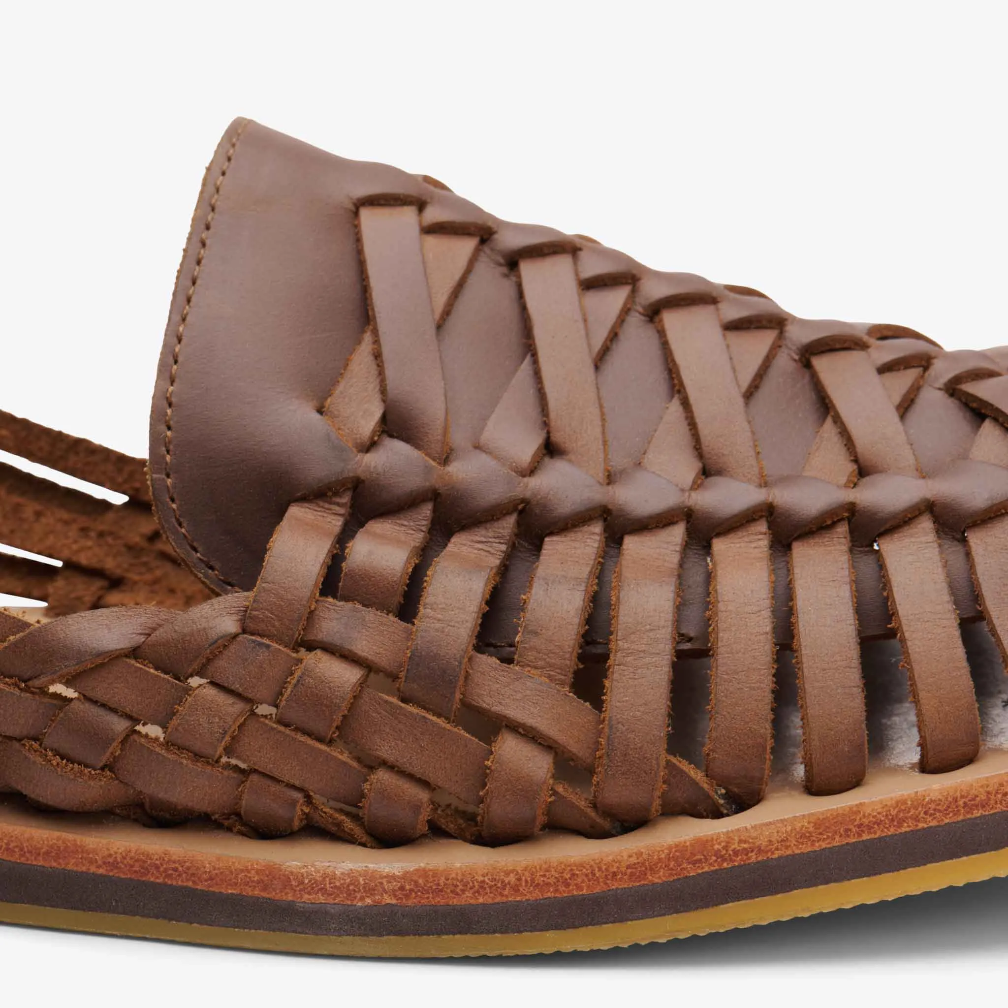 Men's Huarache Sandal Brown