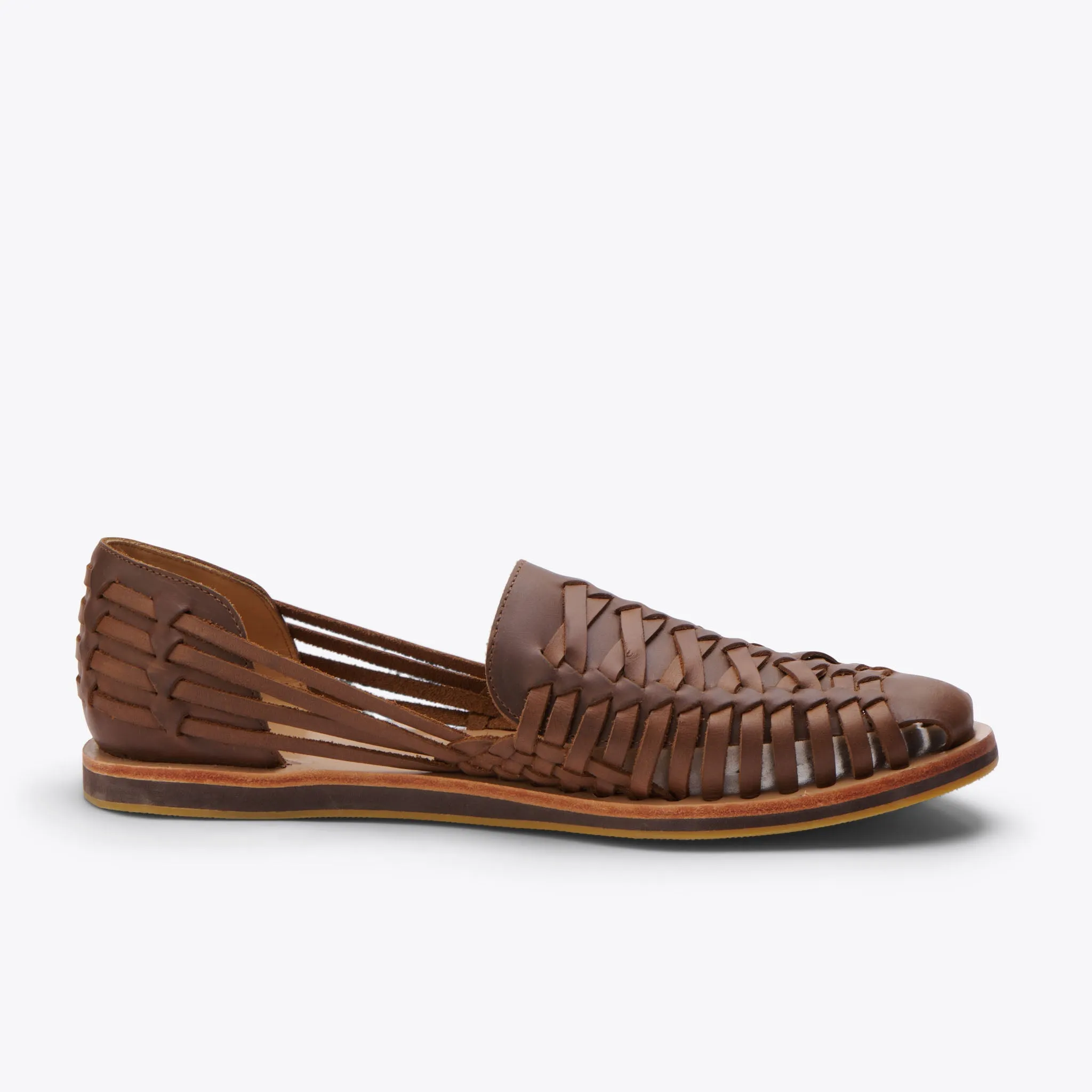 Men's Huarache Sandal Brown