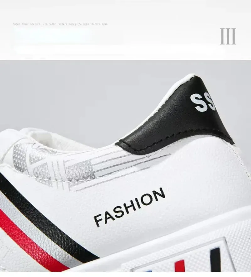 Men's Sneakers White Casual Shoes Spring Autumn New 2024 Outdoor Sport Shoes for Men Fashion Walking Flat Shoe Tenis Para Hombre