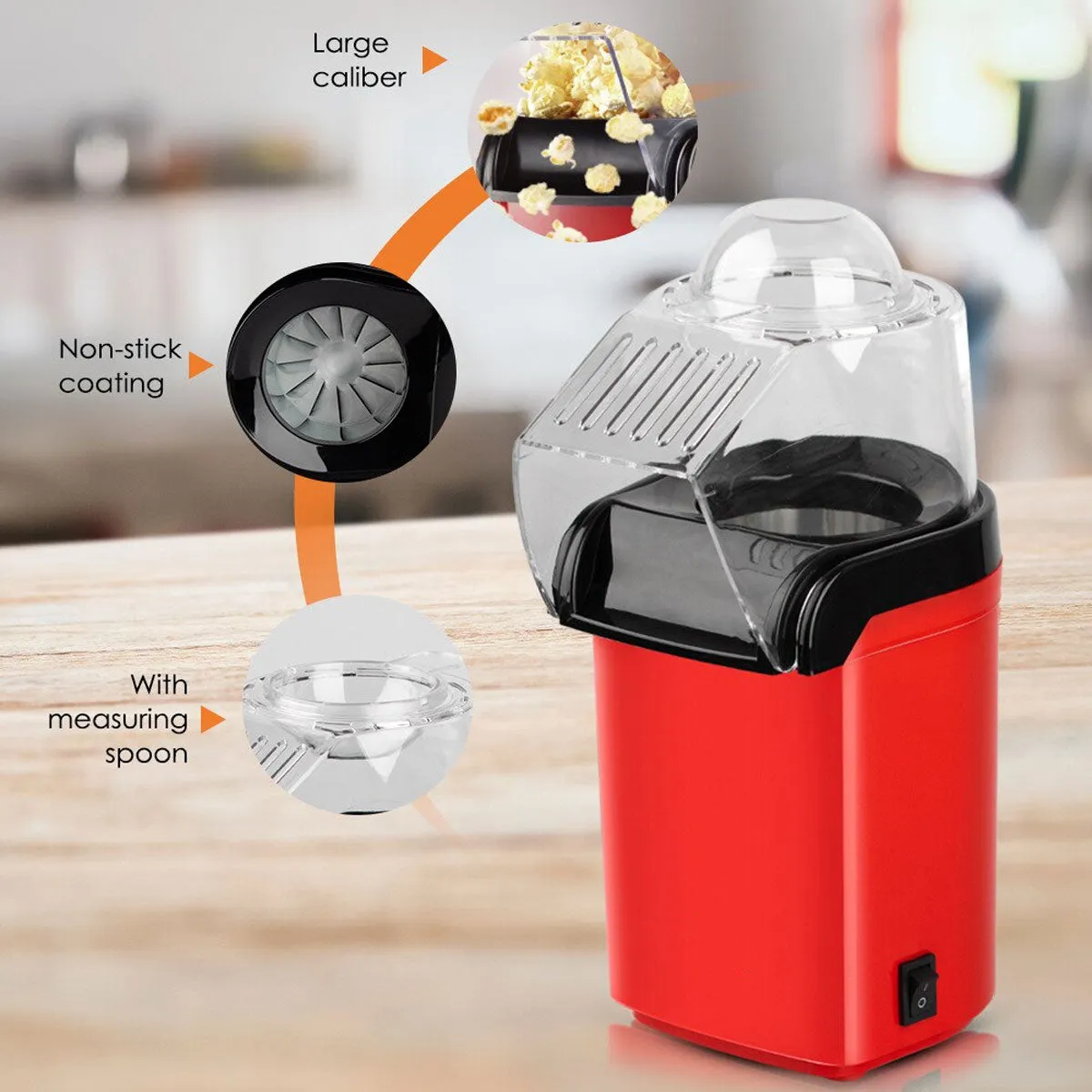 Mini Popcorn Machine 1200W