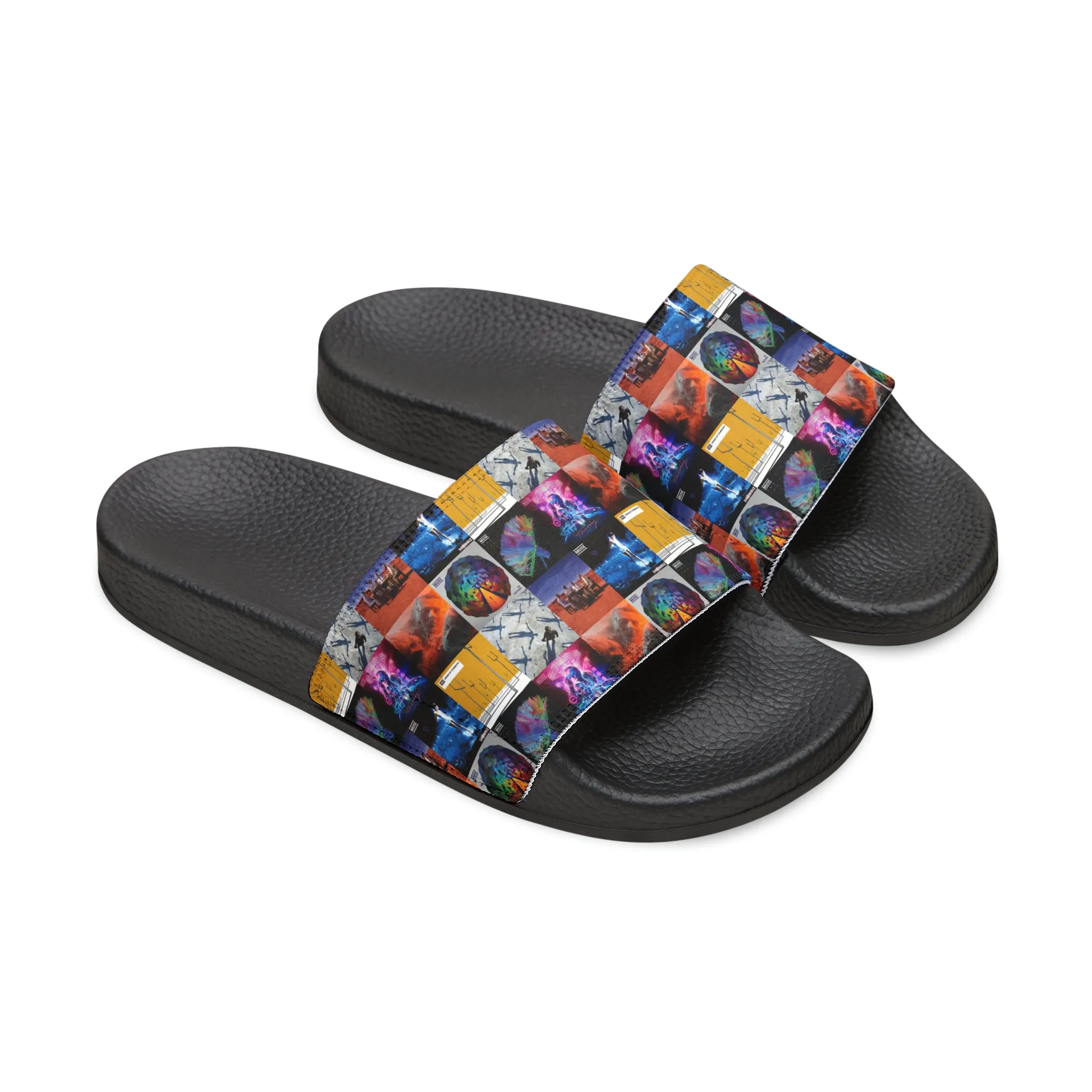 Muse Album Cover Collage Women's Slide Sandals