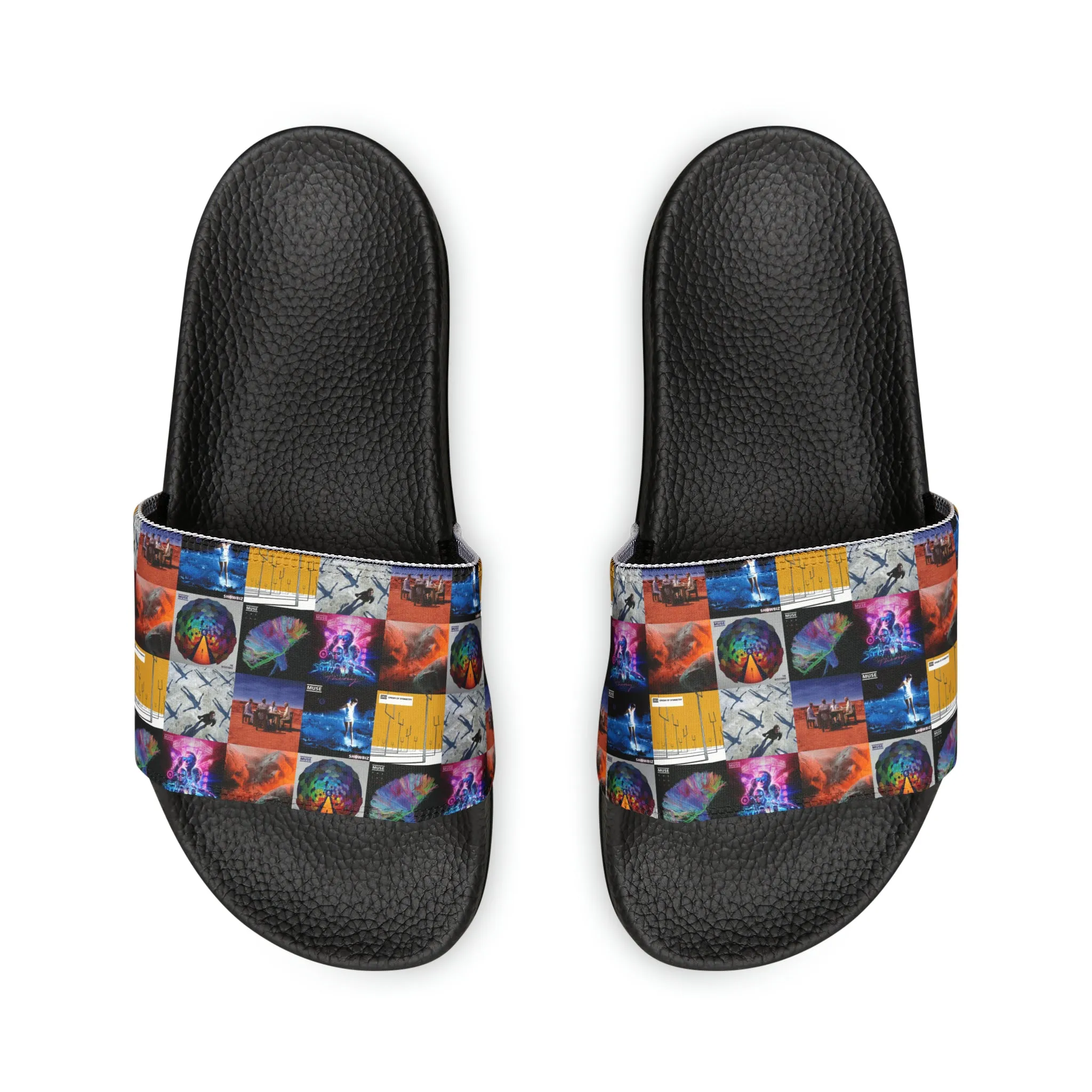 Muse Album Cover Collage Women's Slide Sandals