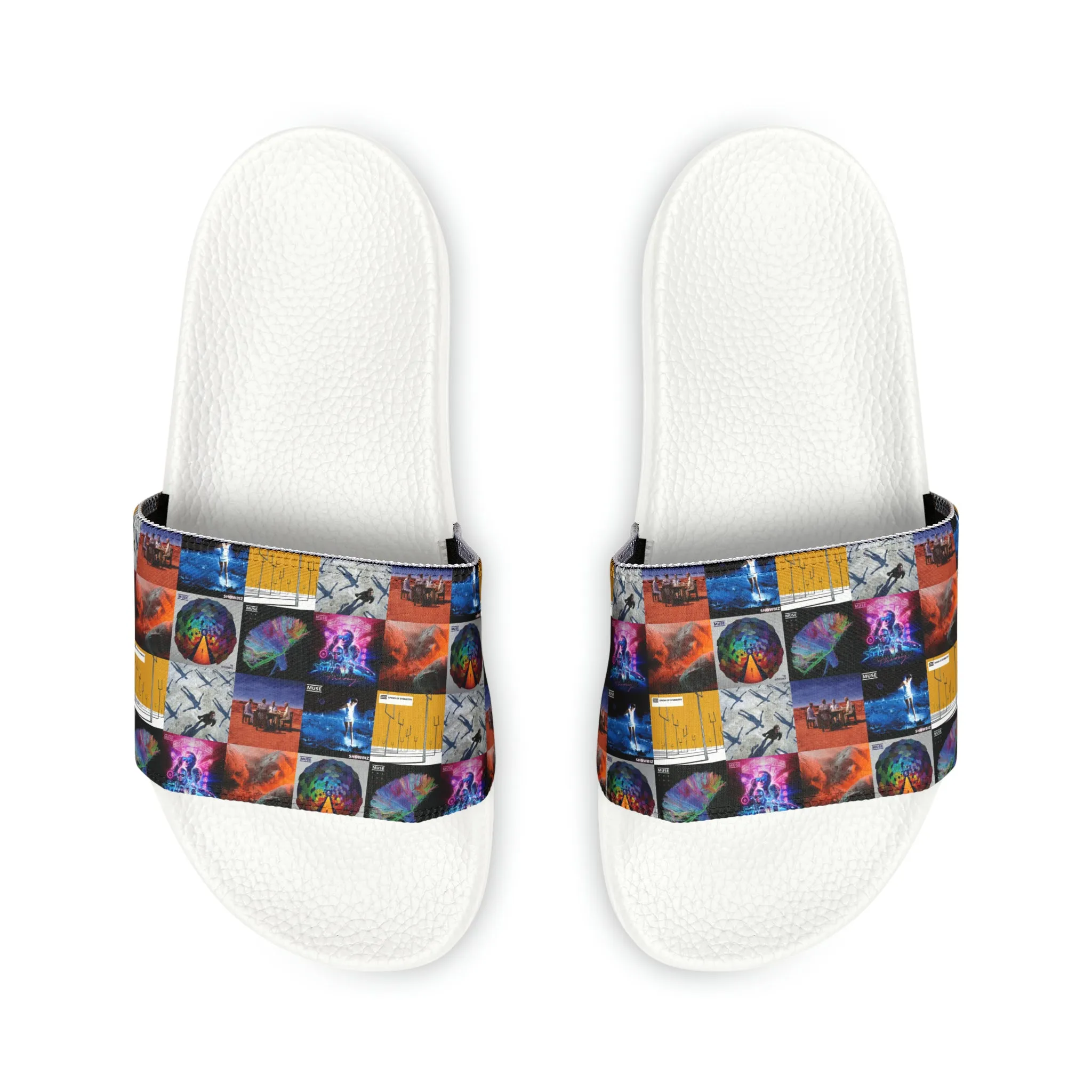 Muse Album Cover Collage Women's Slide Sandals