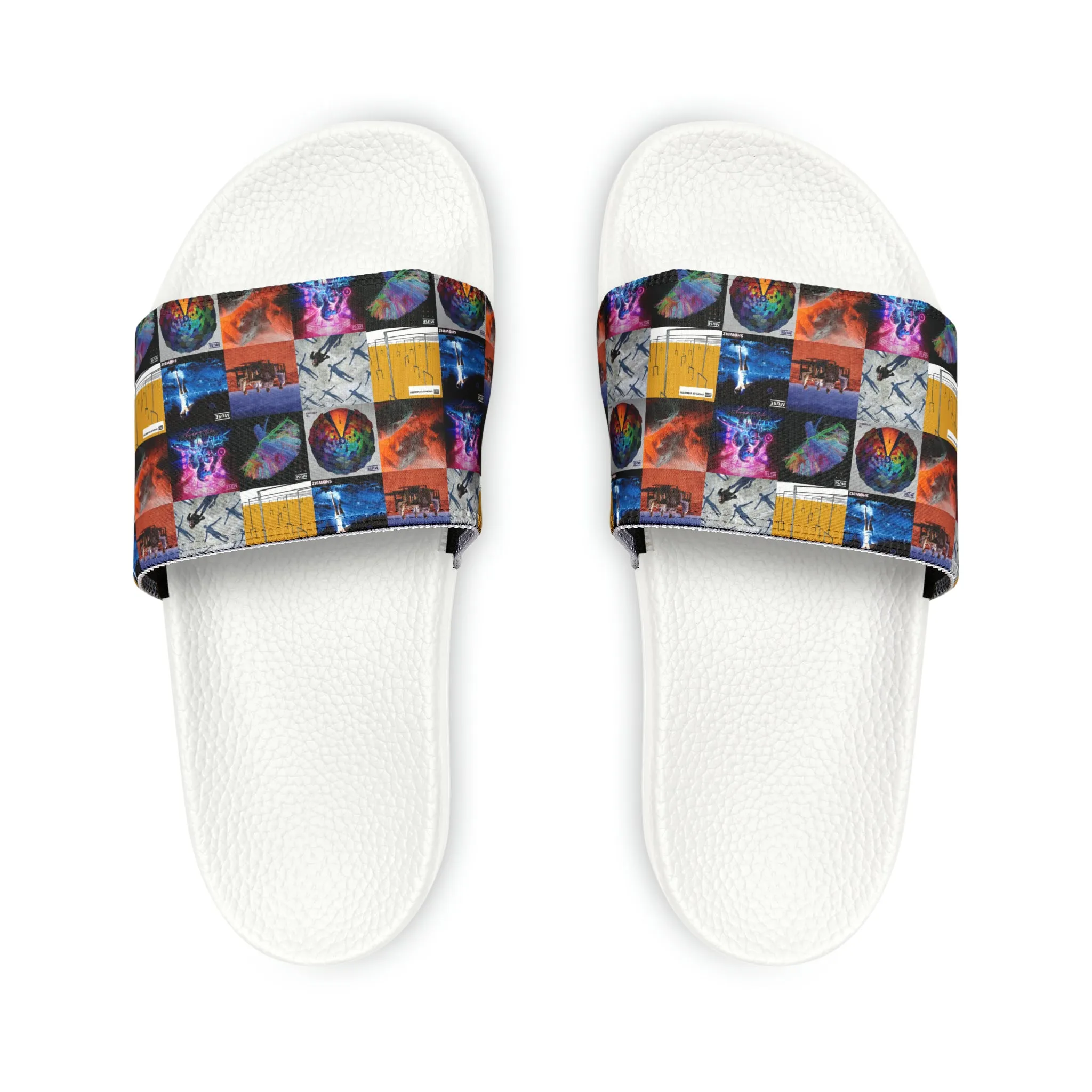 Muse Album Cover Collage Women's Slide Sandals