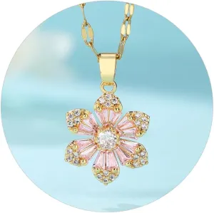 Necklace for women - Star, Moon, Phoenix, Swan, Emerald, Pink, Jewelry Gift for Women and Mothers - Ideal for Everyday Wear Necklace for women - Star, Moon, Phoenix, Swan, Emerald, Pink, Jewelry Gift for Women and Mothers - Ideal for Everyday Wear