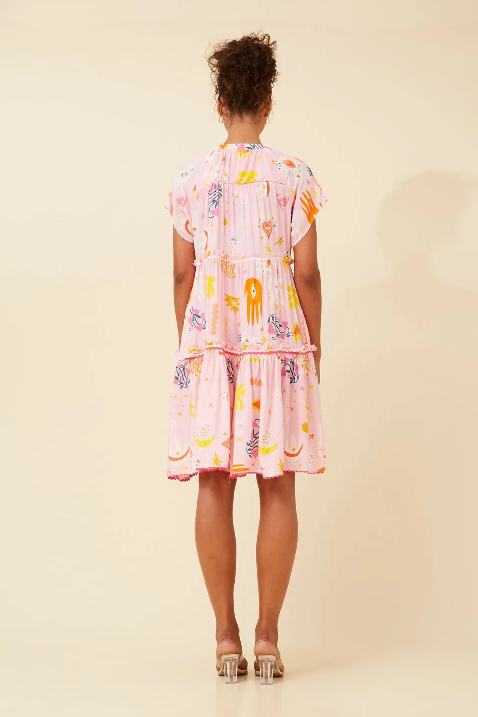 NERISA WANDERLUST SHORT DRESS