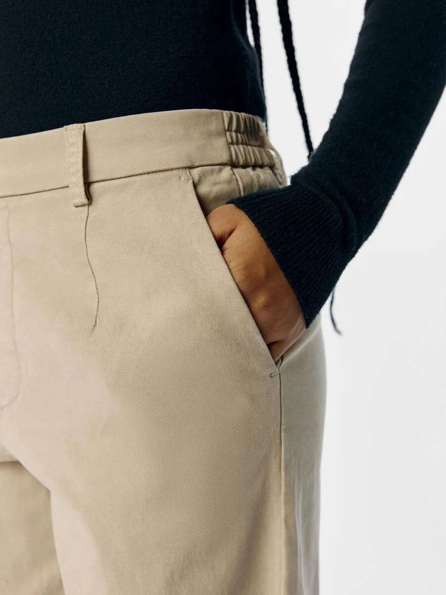 Object Mia slim fit chinos Humus