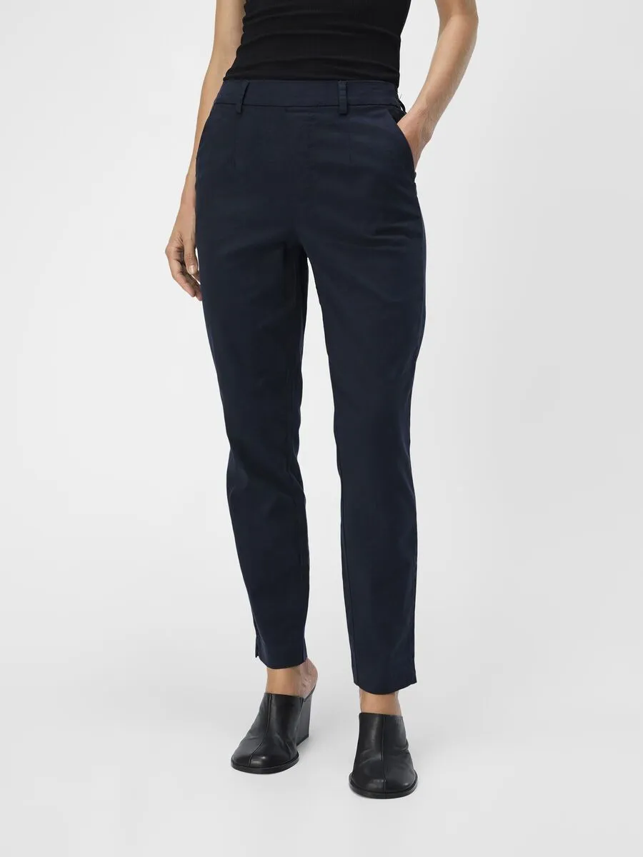 Object Mia slim fit chinos Sky captain