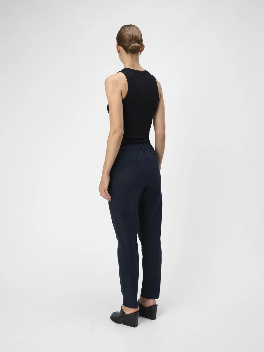 Object Mia slim fit chinos Sky captain