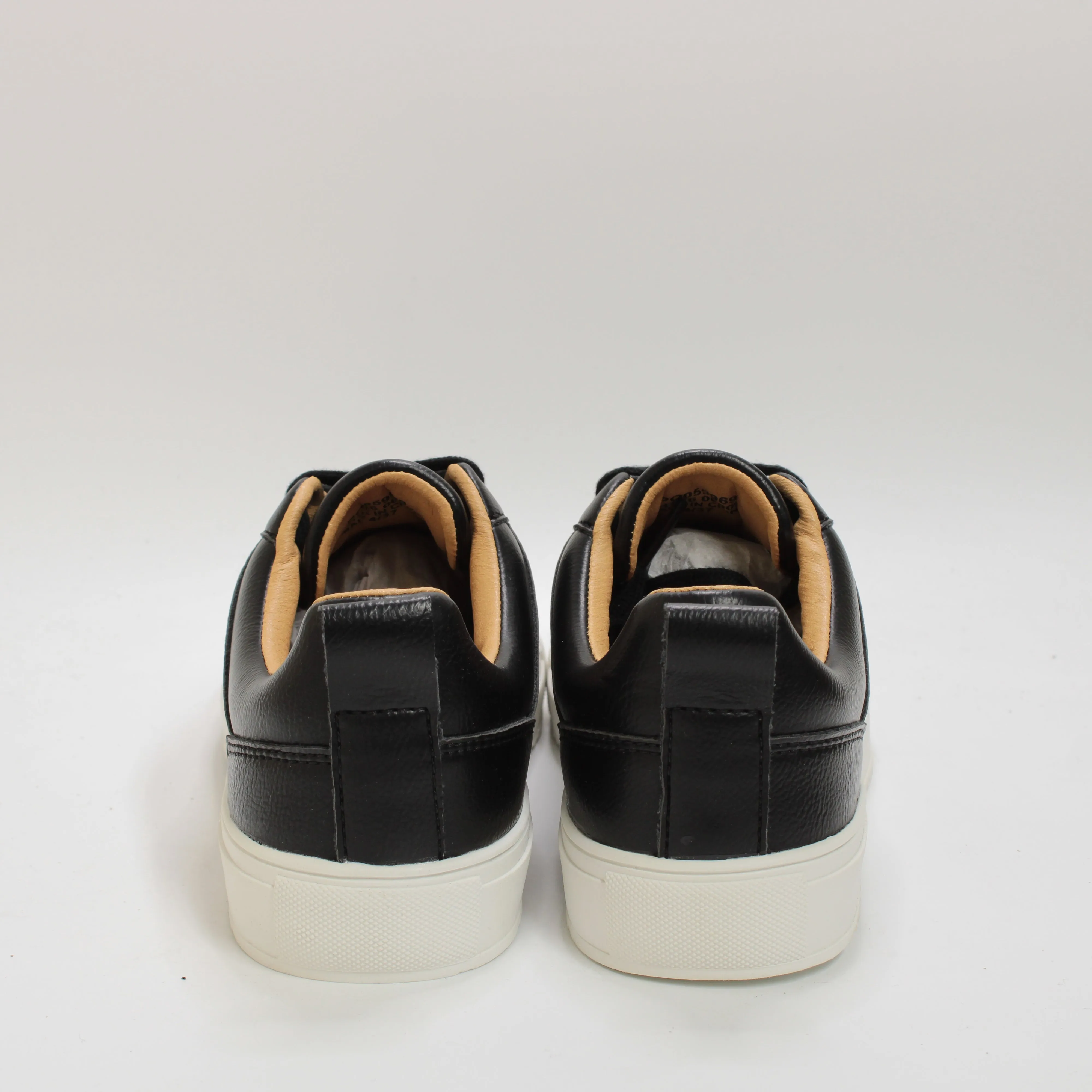Office Freedom Lace Up Trainers Black