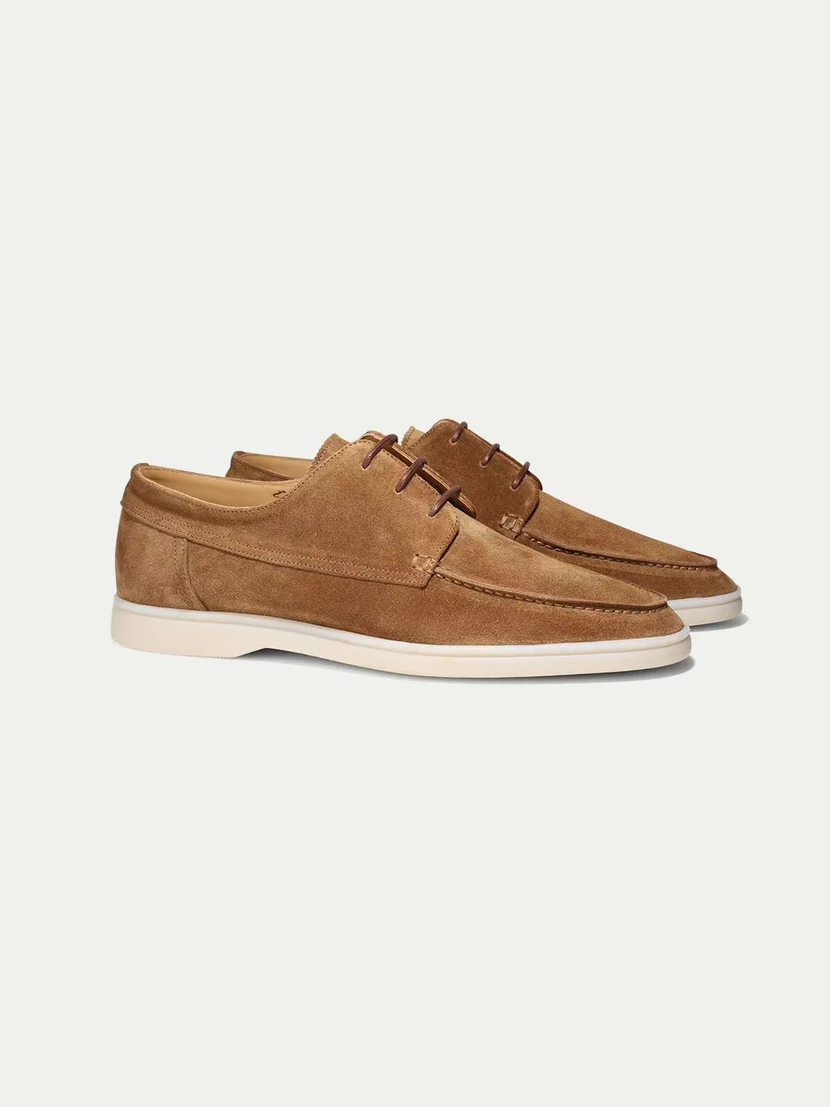 Oliver™ Suede Lace-Up Moccasins