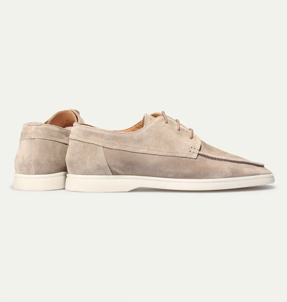 Oliver™ Suede Lace-Up Moccasins