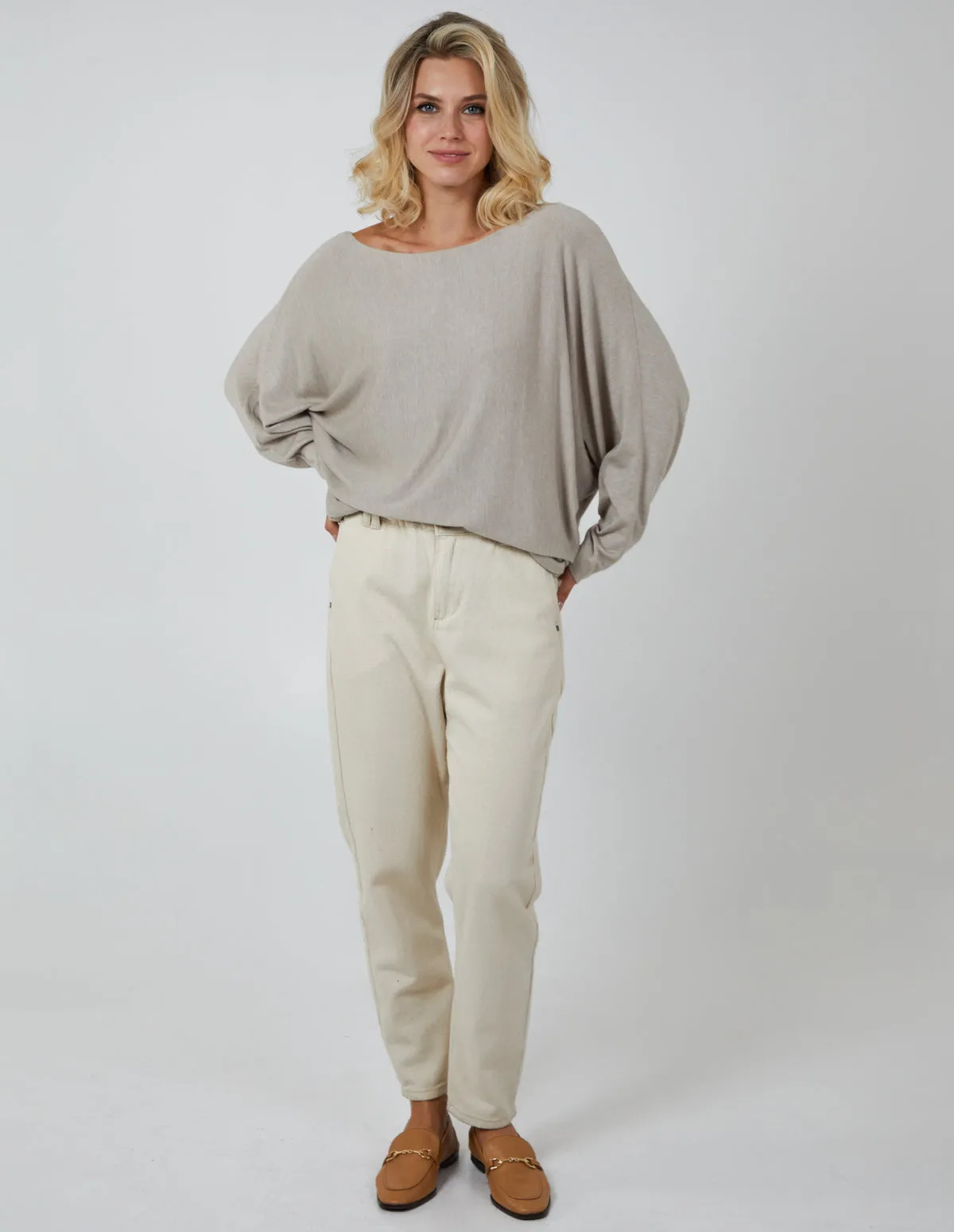 Oversized Long Sleeve Top