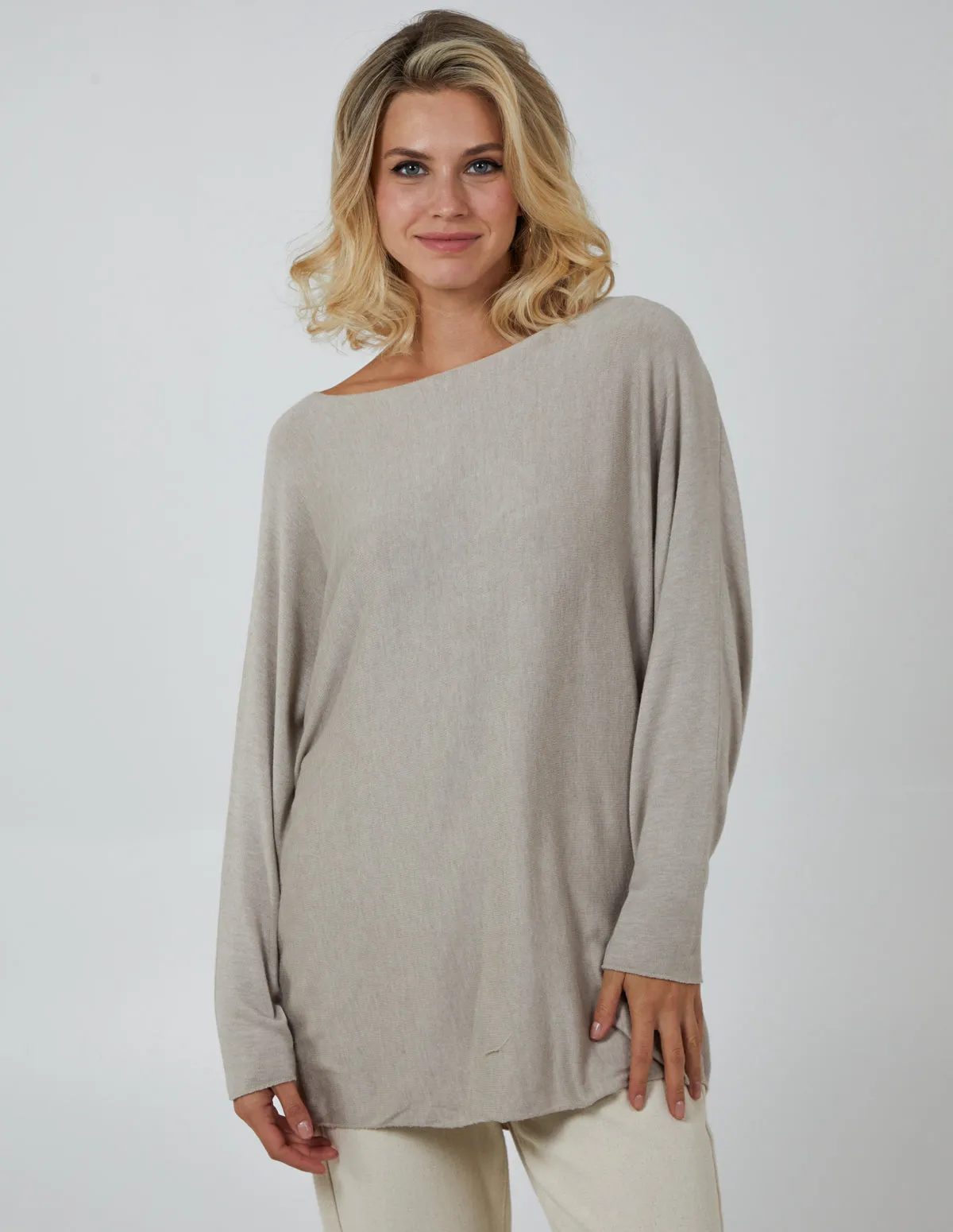 Oversized Long Sleeve Top