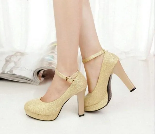 Patent Leather Round Toe Party/Wedding Sexy Ladies High Heels