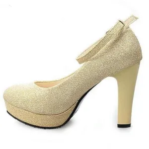 Patent Leather Round Toe Party/Wedding Sexy Ladies High Heels