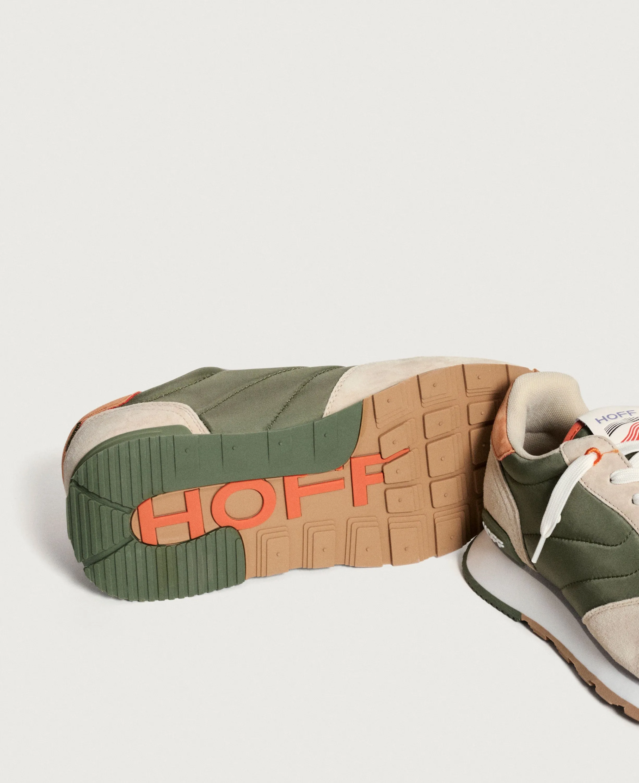 Rhodes Track & Field Trainers - Navy/Grey/Khaki