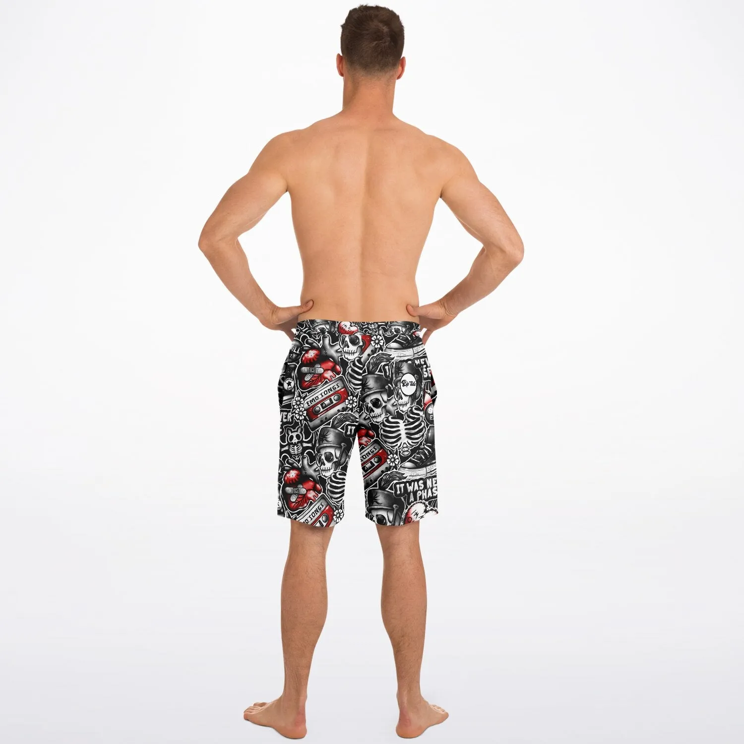 Rip Tide Men's Board Shorts - Emo Vibes