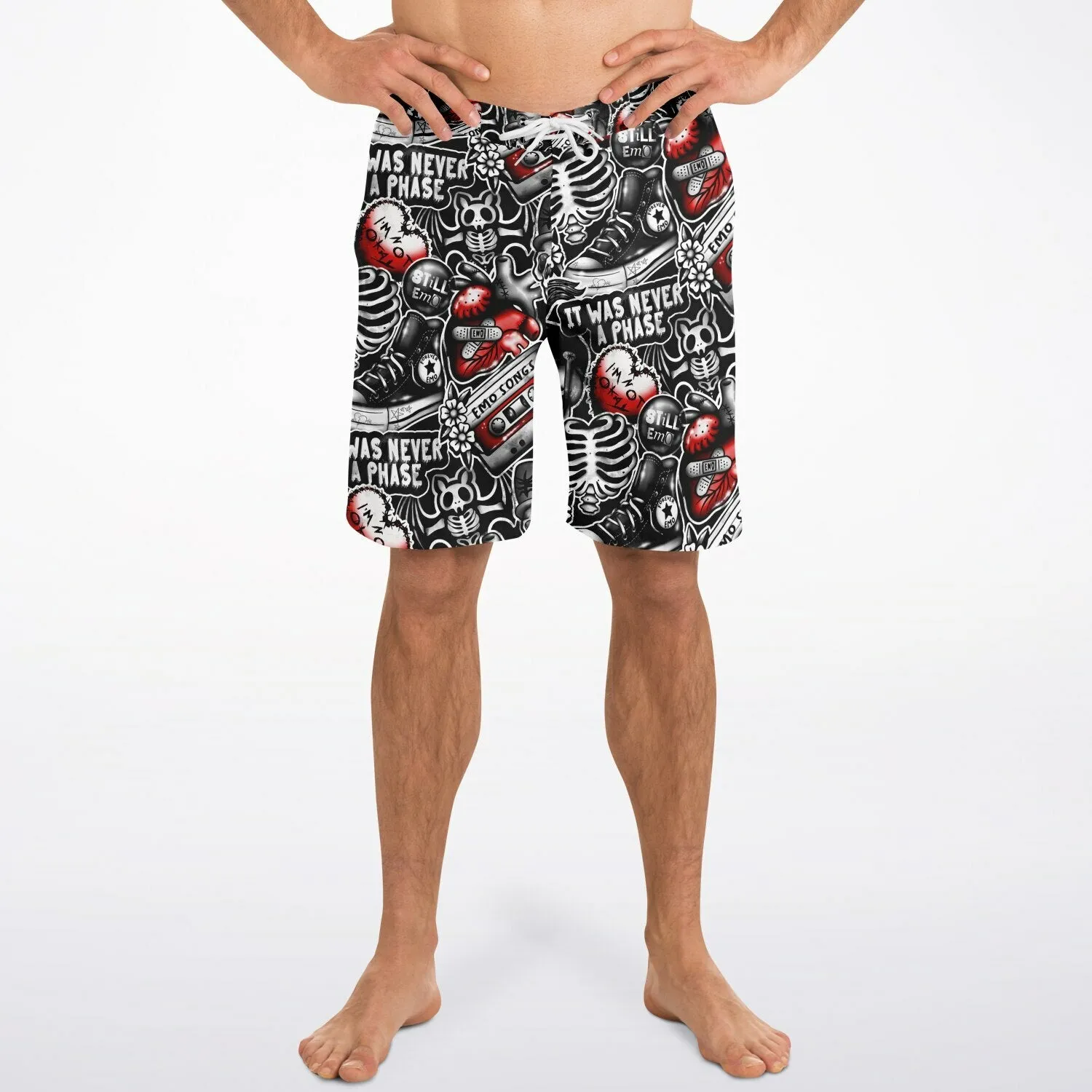 Rip Tide Men's Board Shorts - Emo Vibes