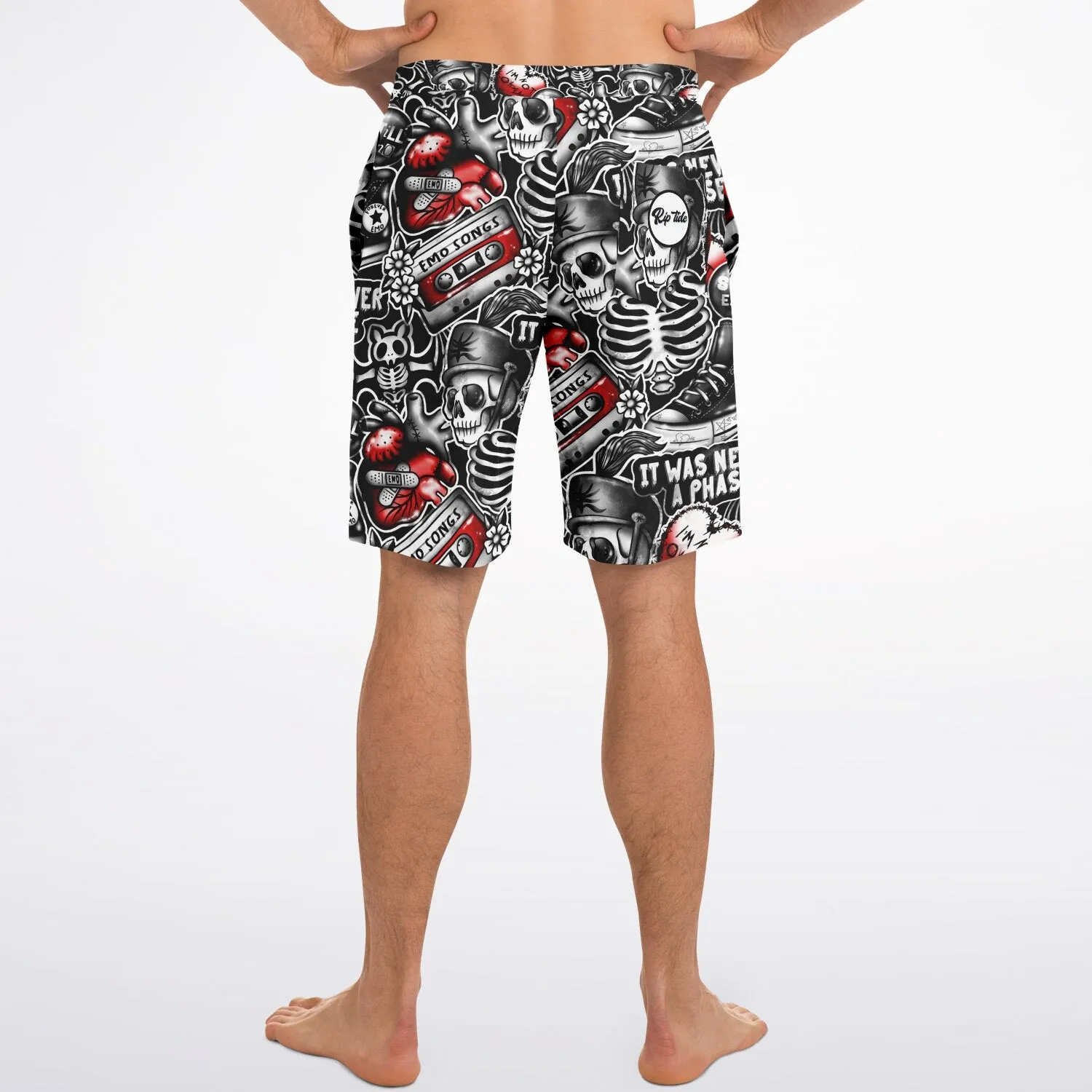 Rip Tide Men's Board Shorts - Emo Vibes