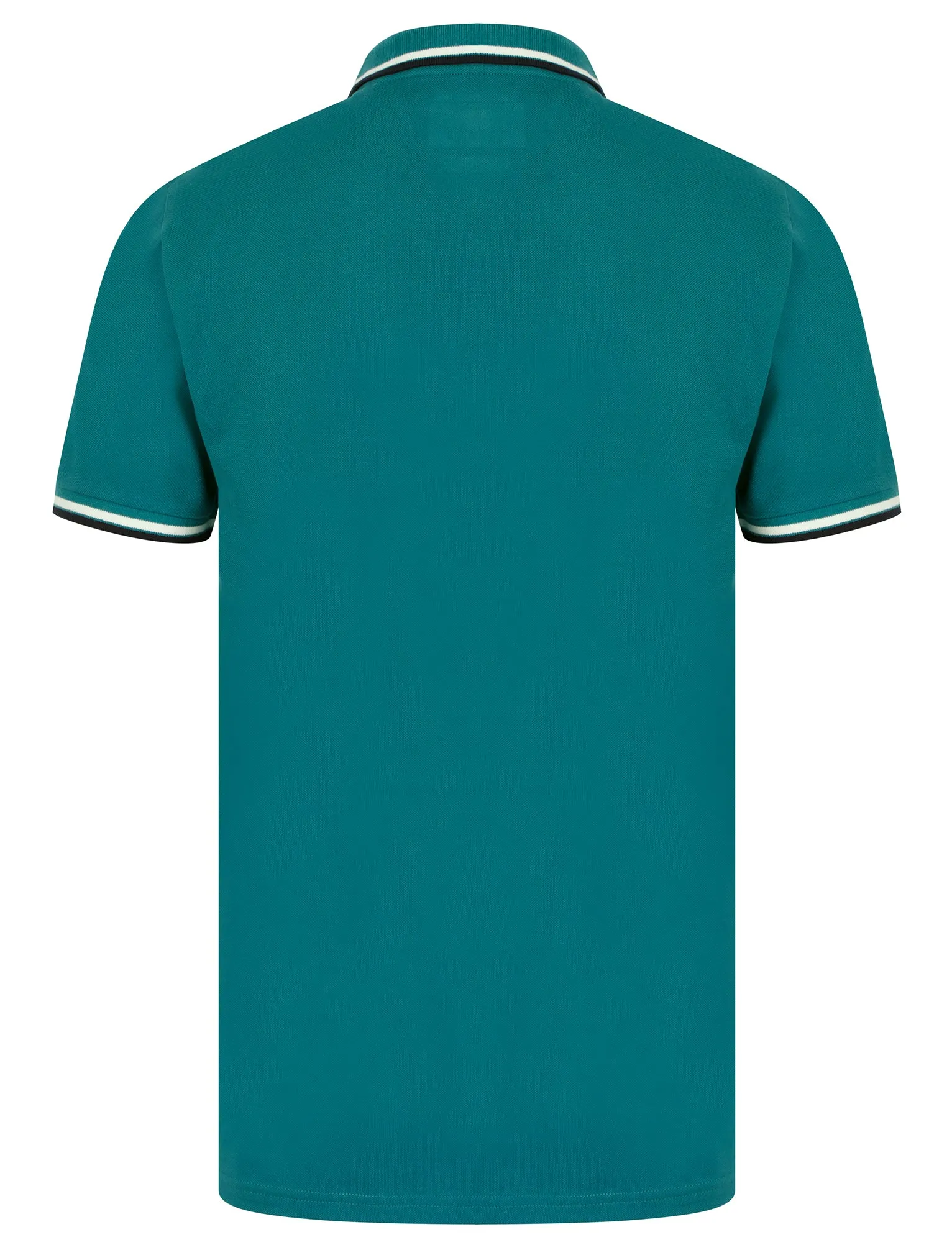 Saints Cotton Pique Polo Shirt in Colonial Blue - Kensington Eastside