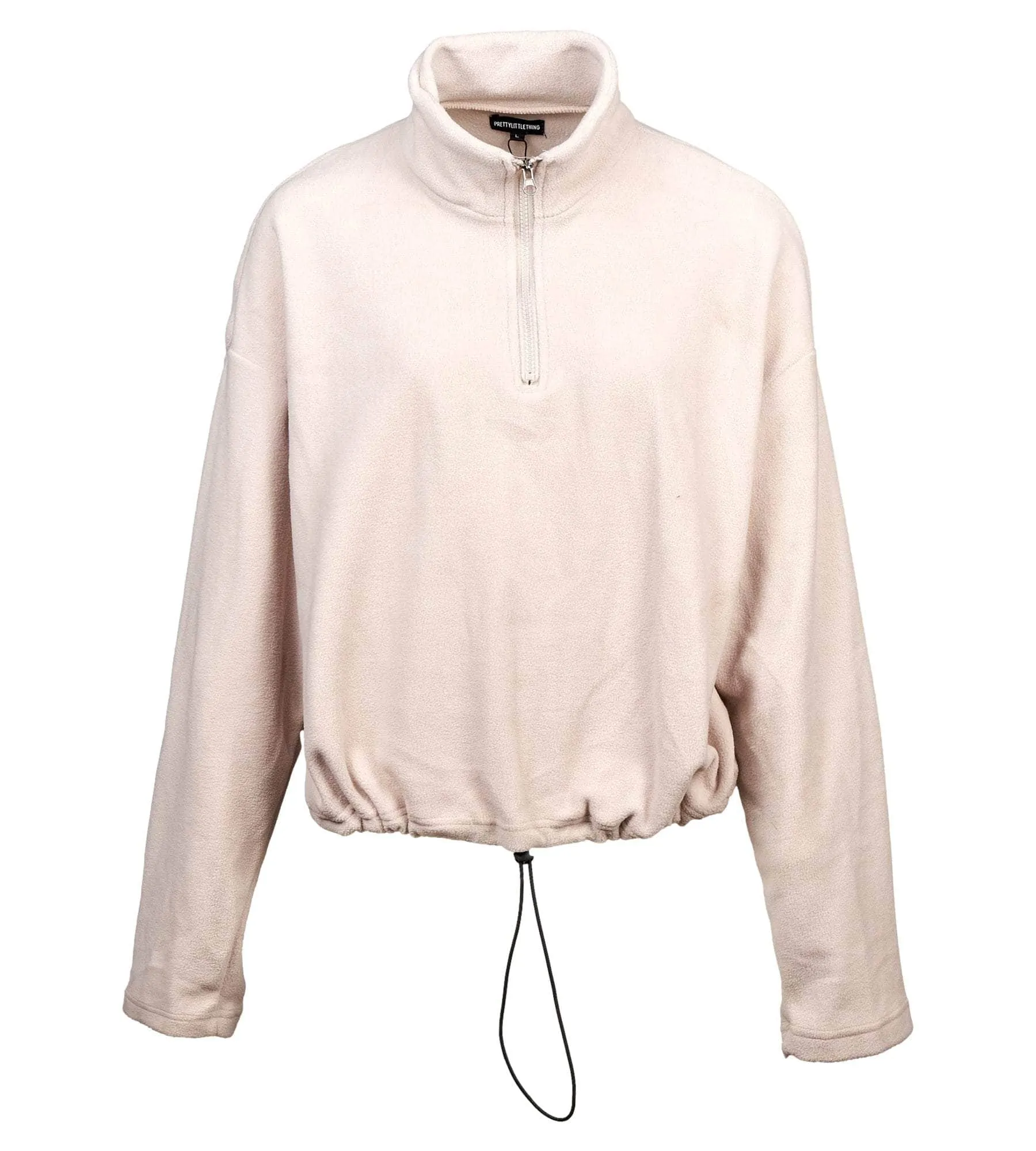 Sand Zip Front Fleece Sweater