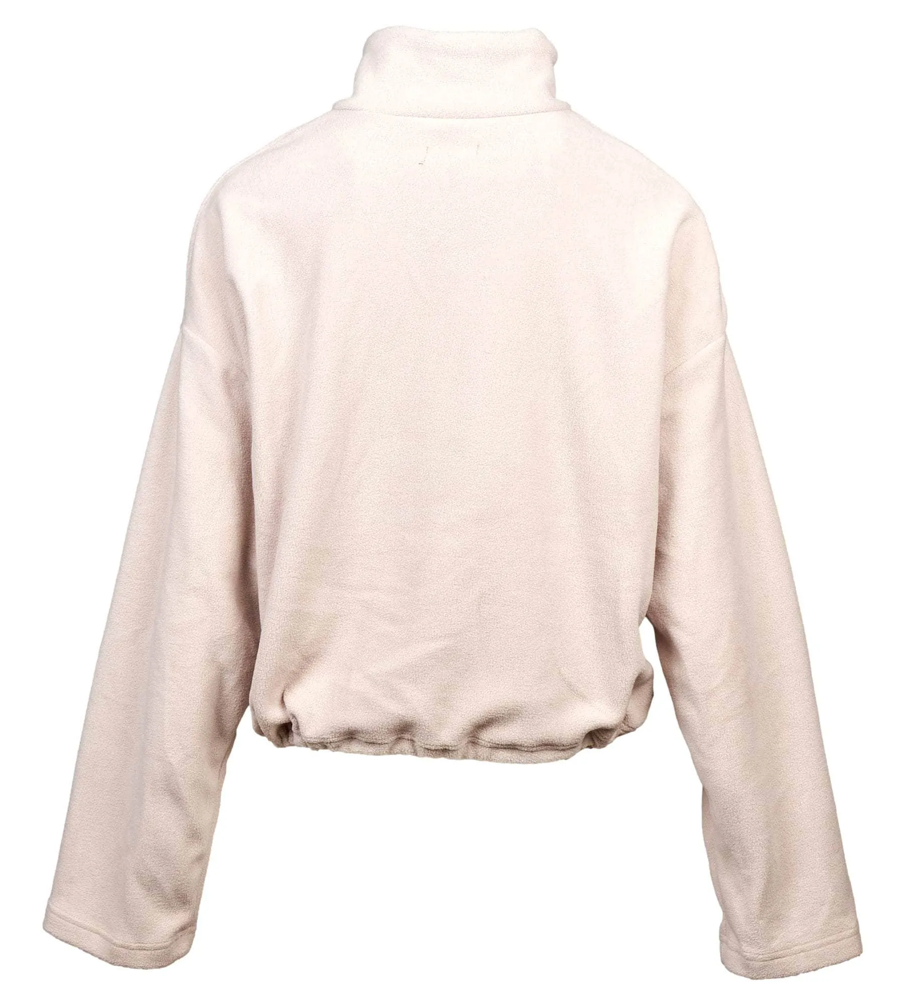 Sand Zip Front Fleece Sweater