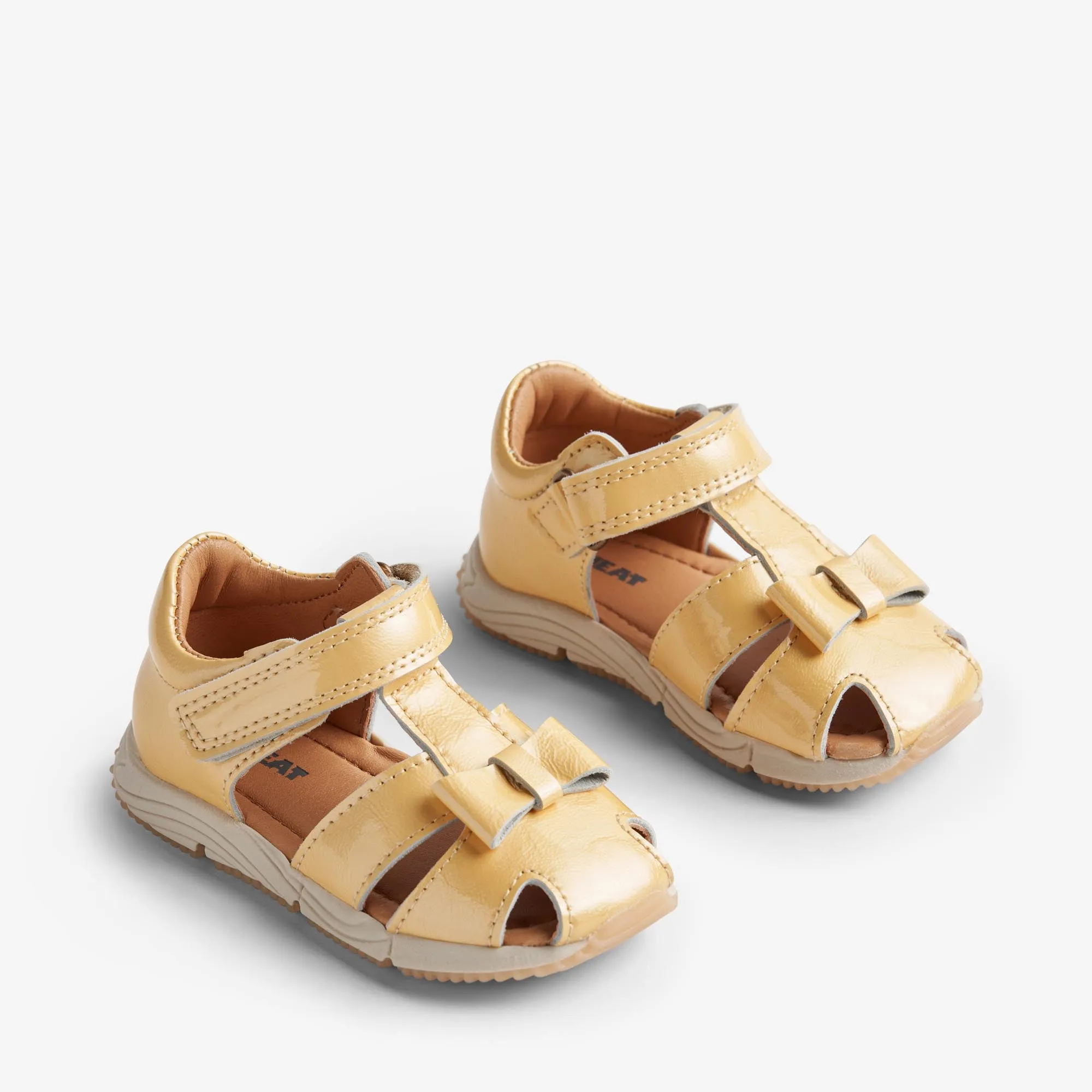 Sandal Closed Toe Donna - lemon
