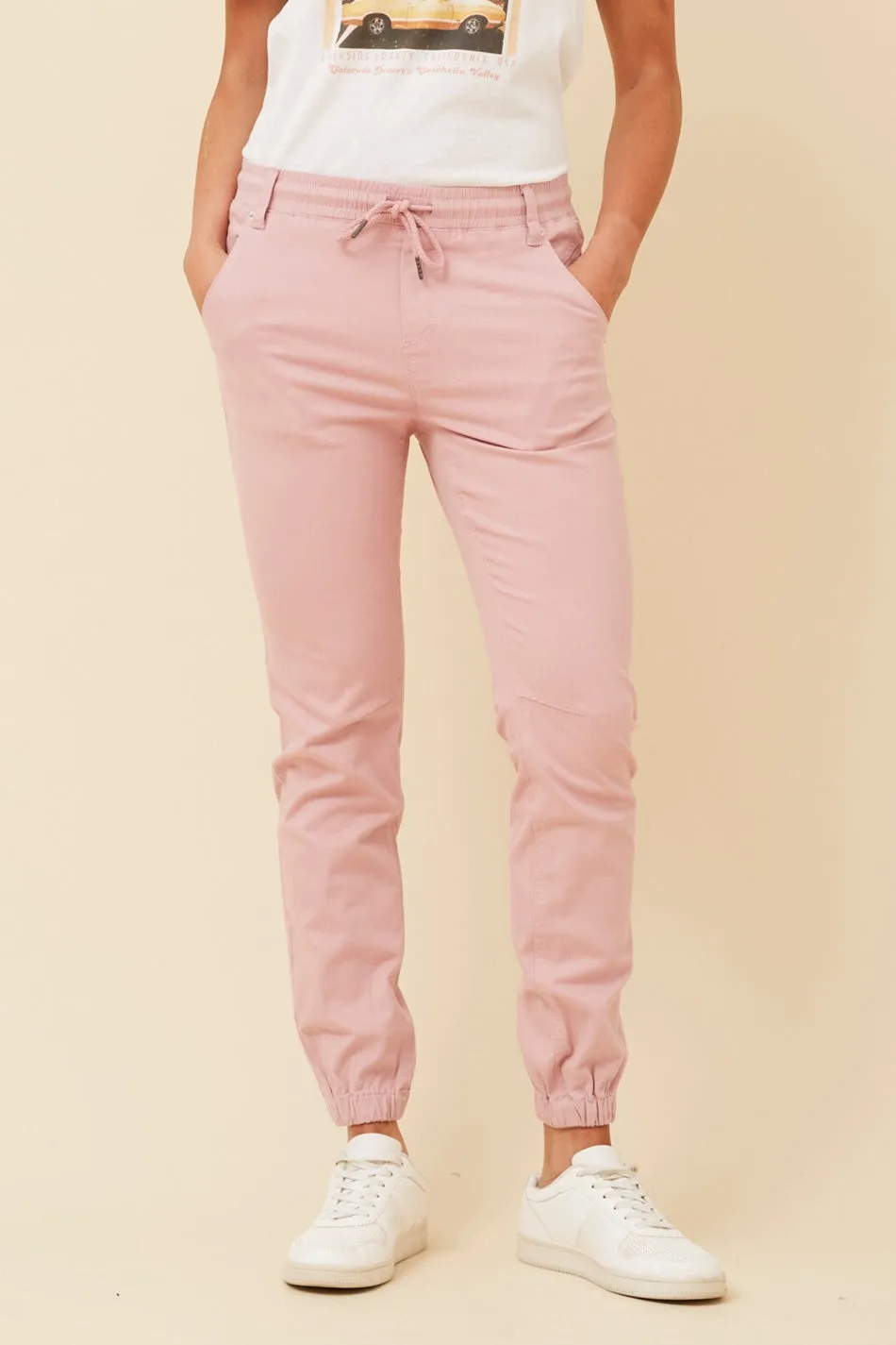 SANIA SOLID JOGGER PANTS