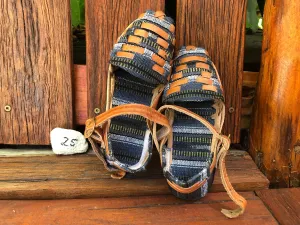 Size 25 Kid's Huarache Sandals - Blue