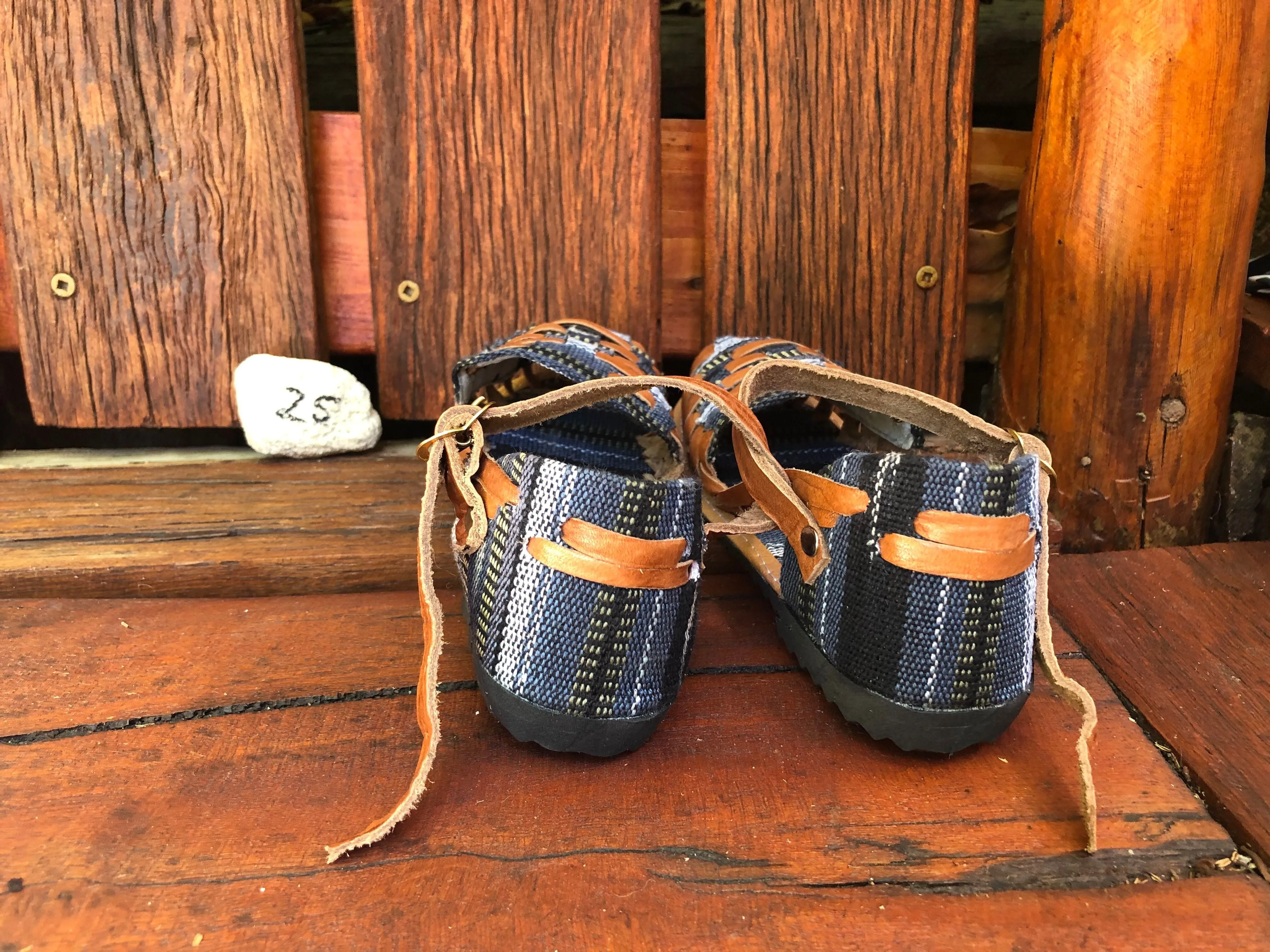 Size 25 Kid's Huarache Sandals - Blue