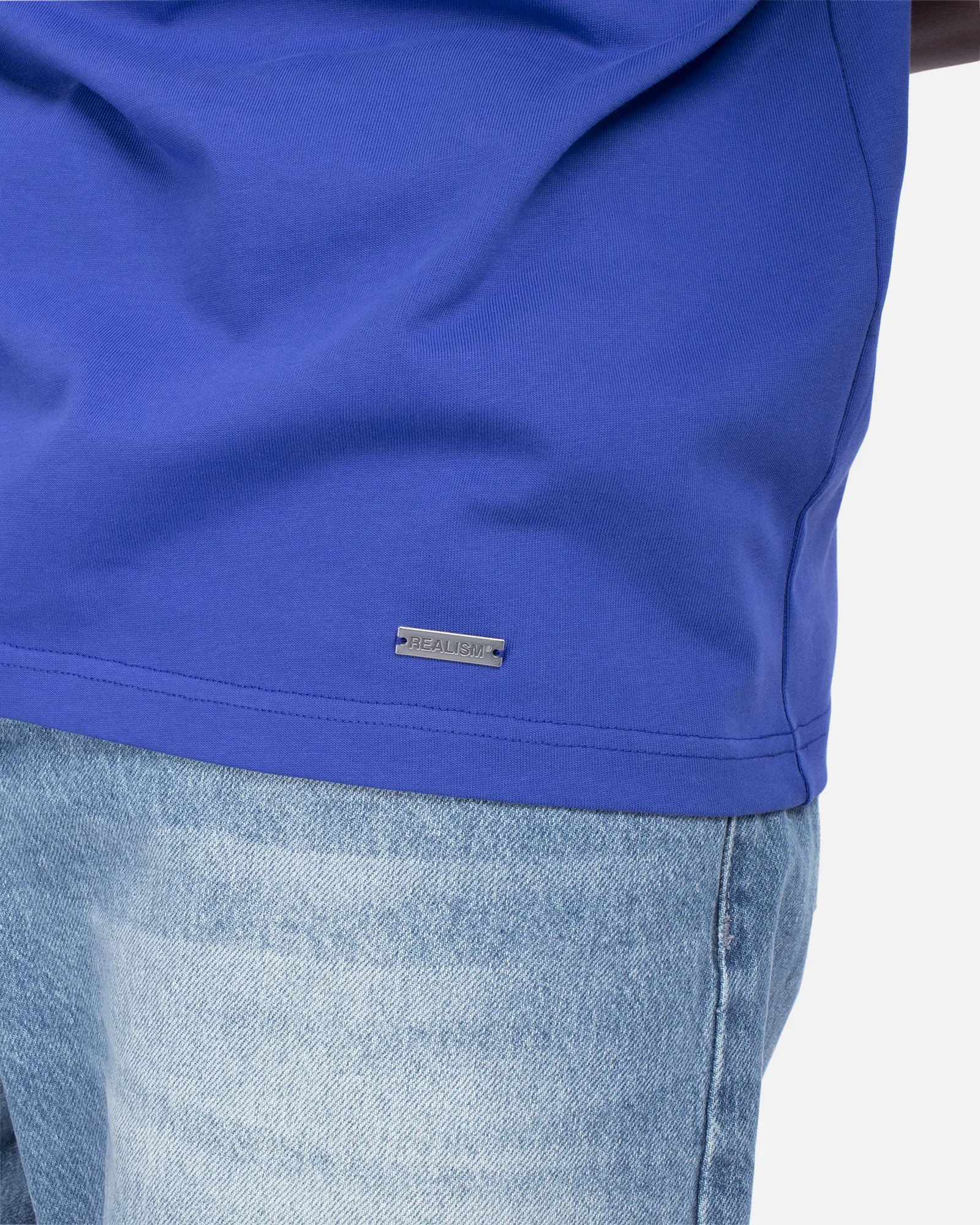 SSS REALISM BACK LOGO TEE ULTRAMARINE
