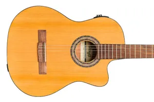 Stagg SCL60 TCE Acoustic-Electric Classical Guitar - Natural