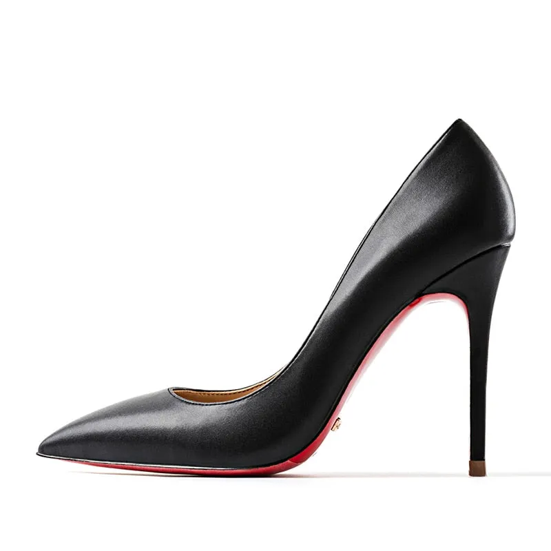 Star Style Shoes Red Shiny Bottom Pumps Brand High Heel Shoes 12cm