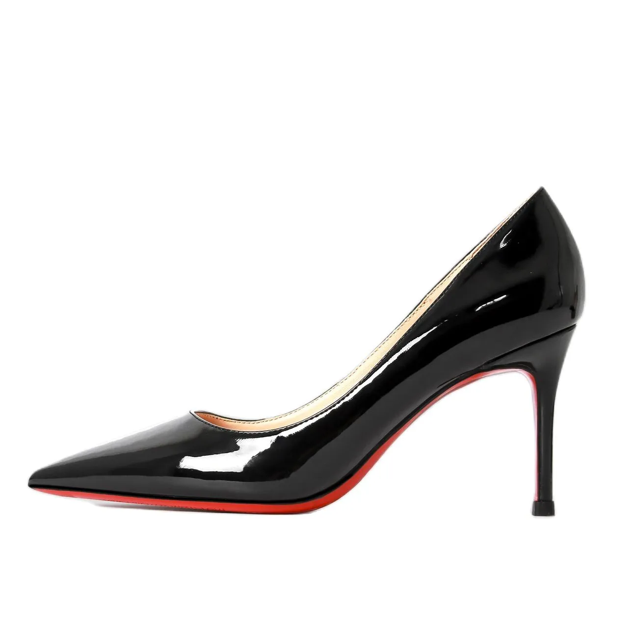 Star Style Shoes Red Shiny Bottom Pumps Brand High Heel Shoes 12cm