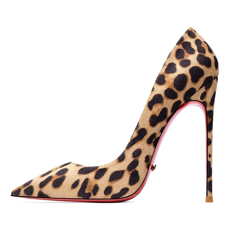 Star Style Shoes Red Shiny Bottom Pumps Brand High Heel Shoes 12cm