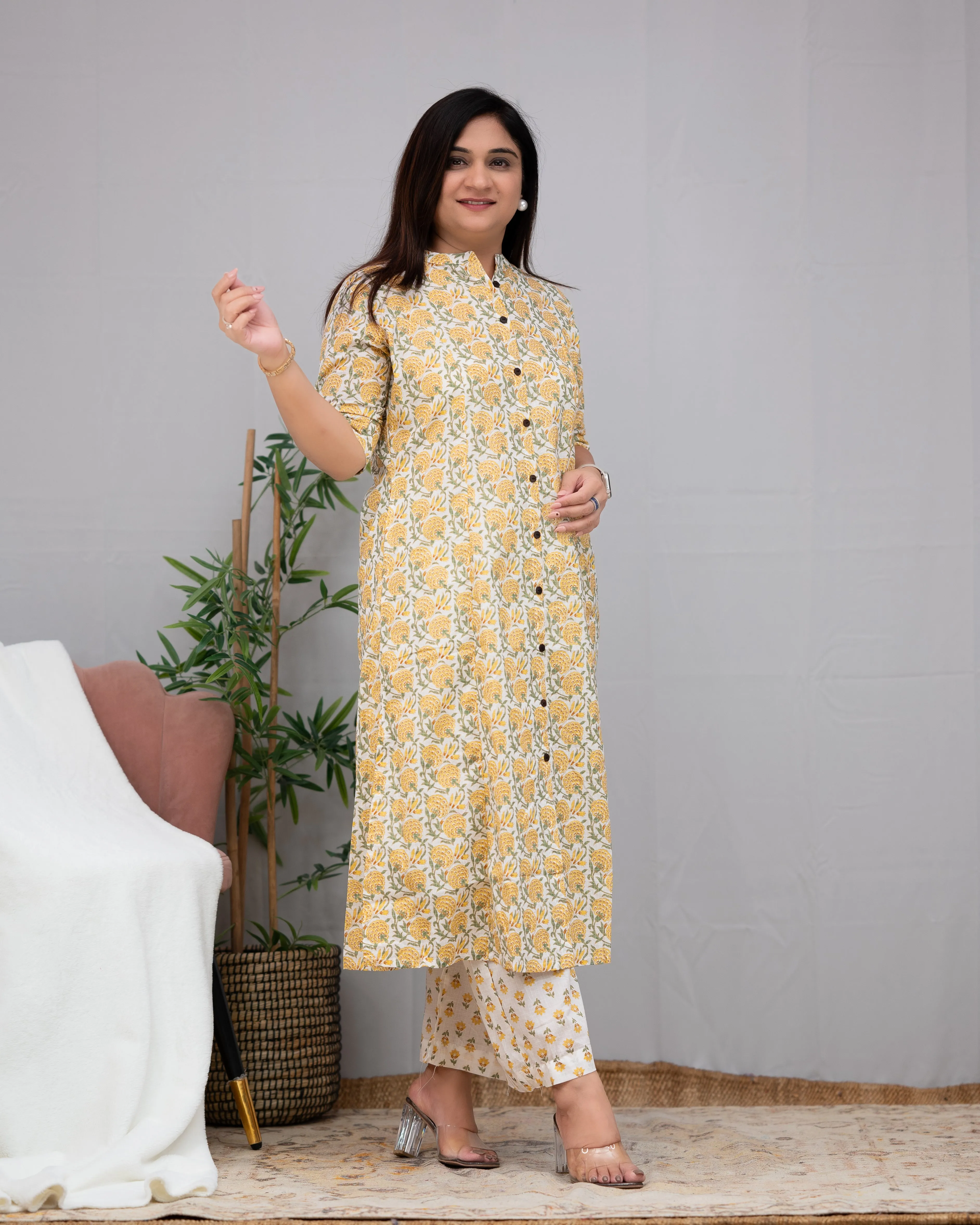 Sunflower Summerish Cotton Coord set