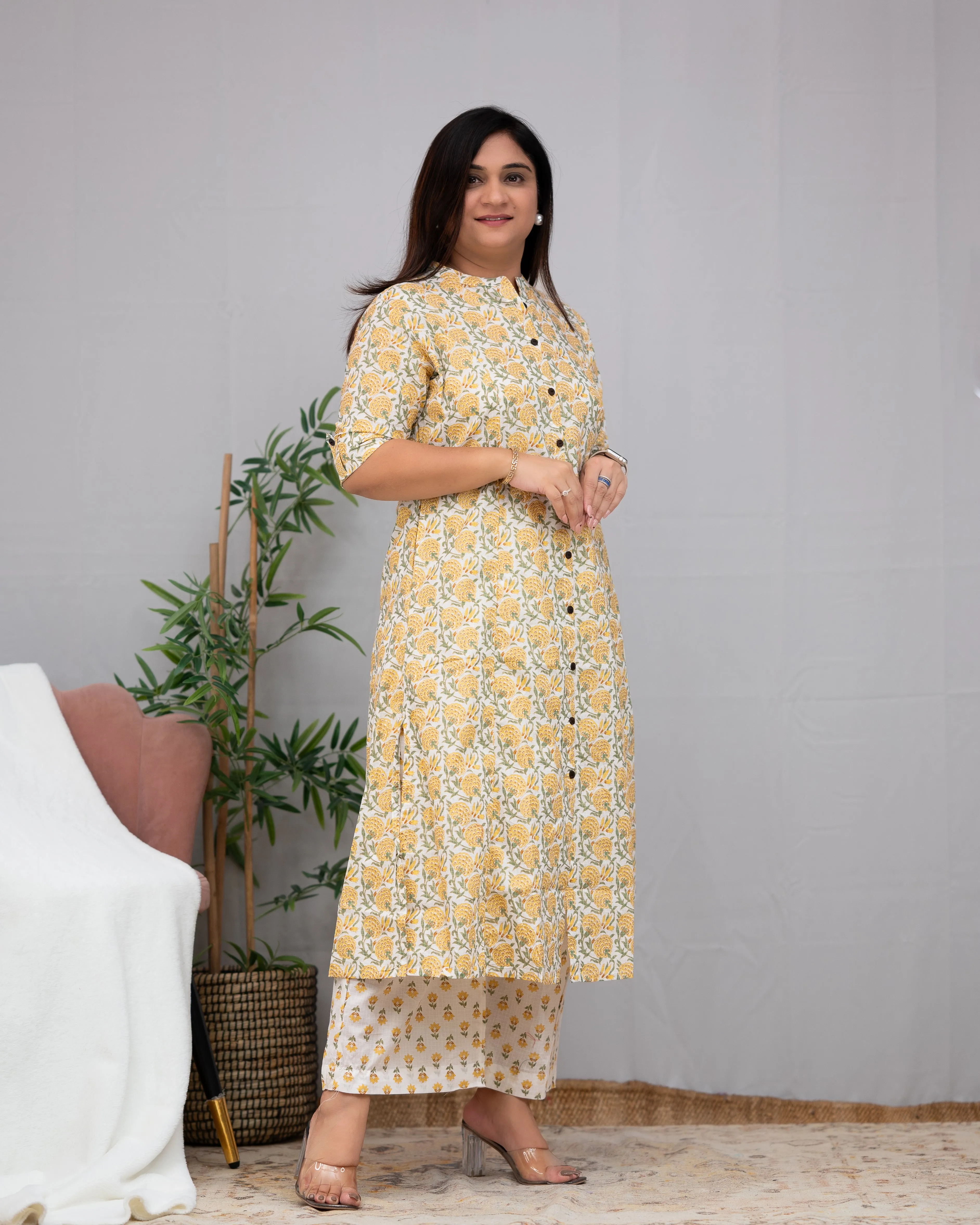 Sunflower Summerish Cotton Coord set