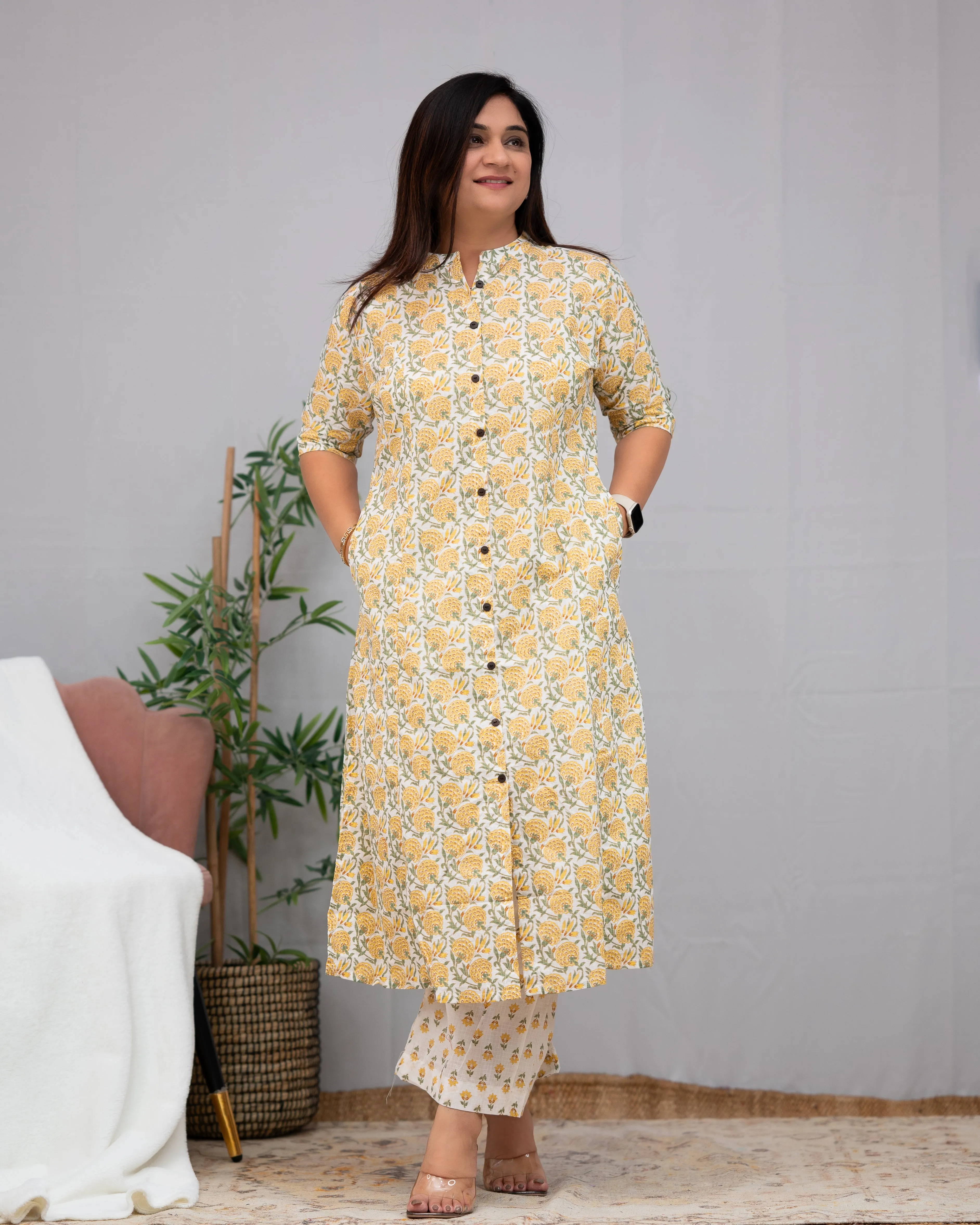 Sunflower Summerish Cotton Coord set