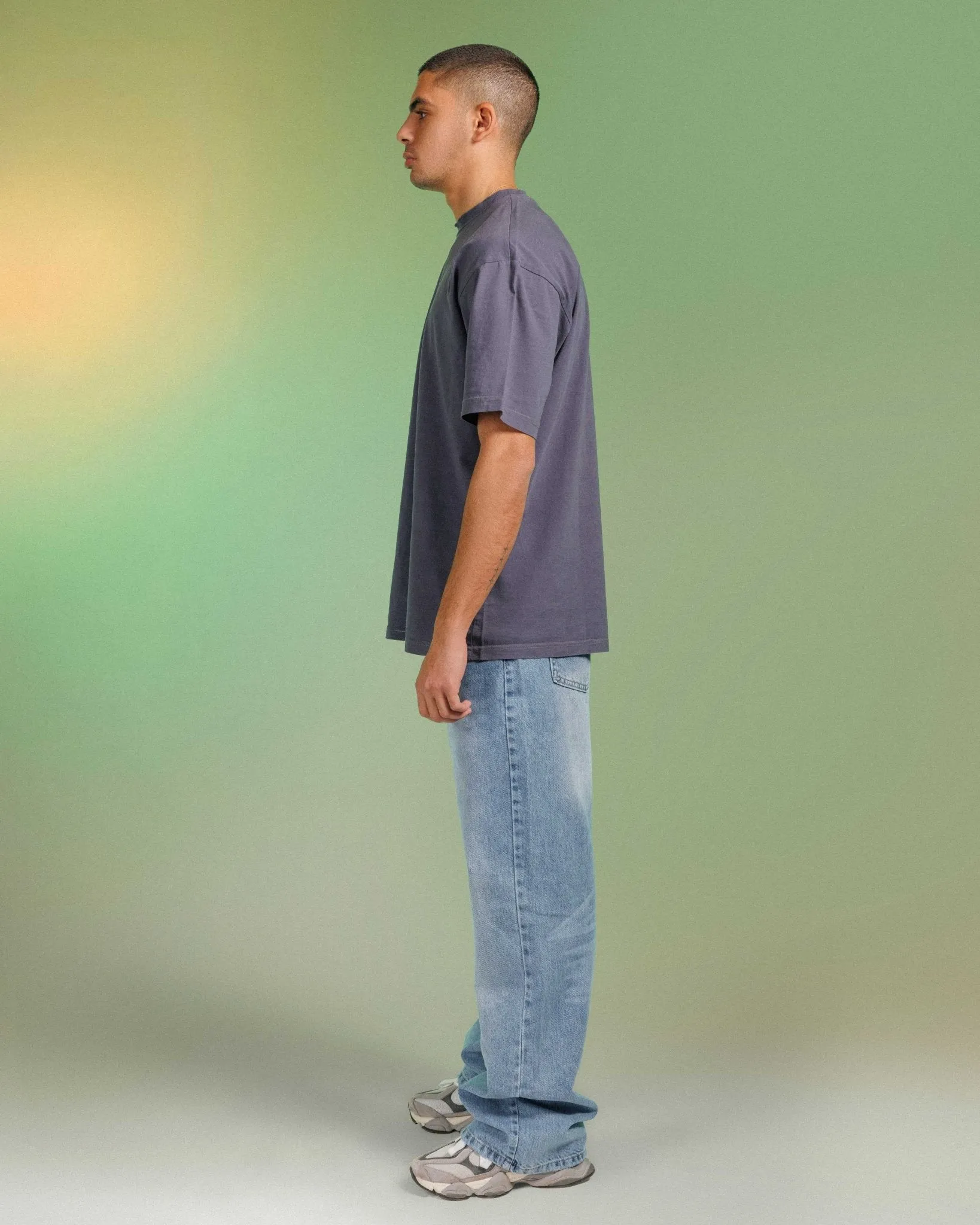 Unisex | Wide Leg - Baby Blue Jeans