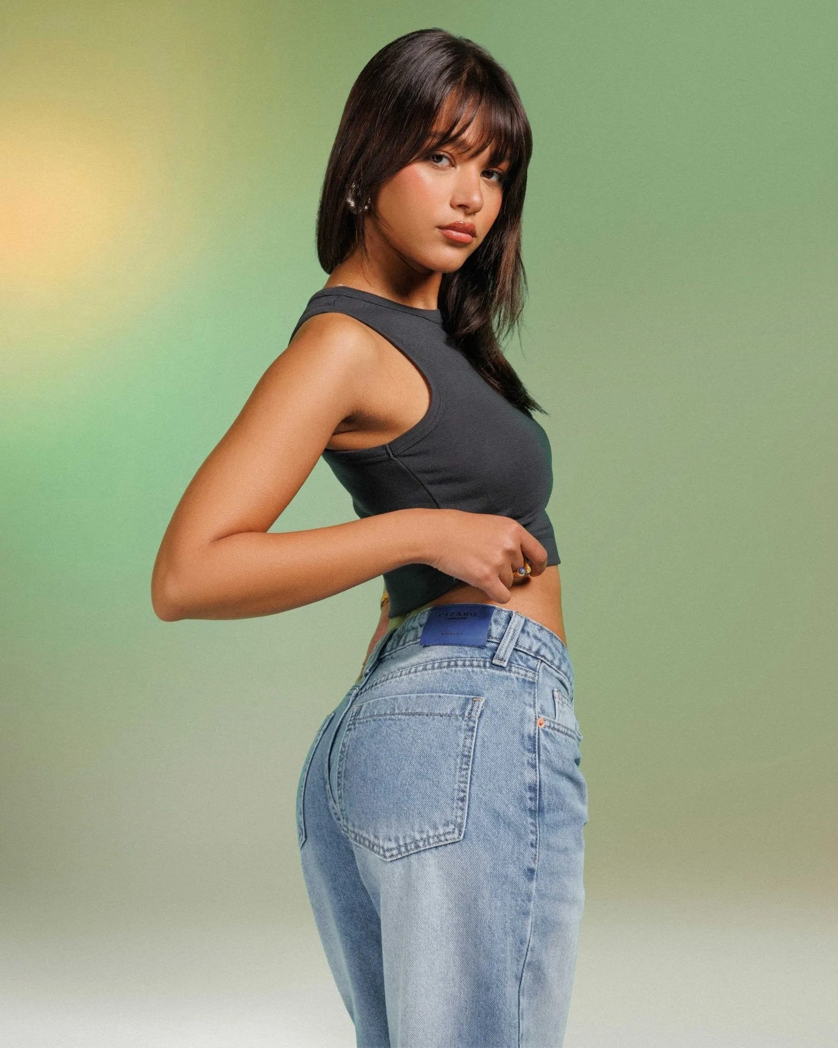 Unisex | Wide Leg - Baby Blue Jeans