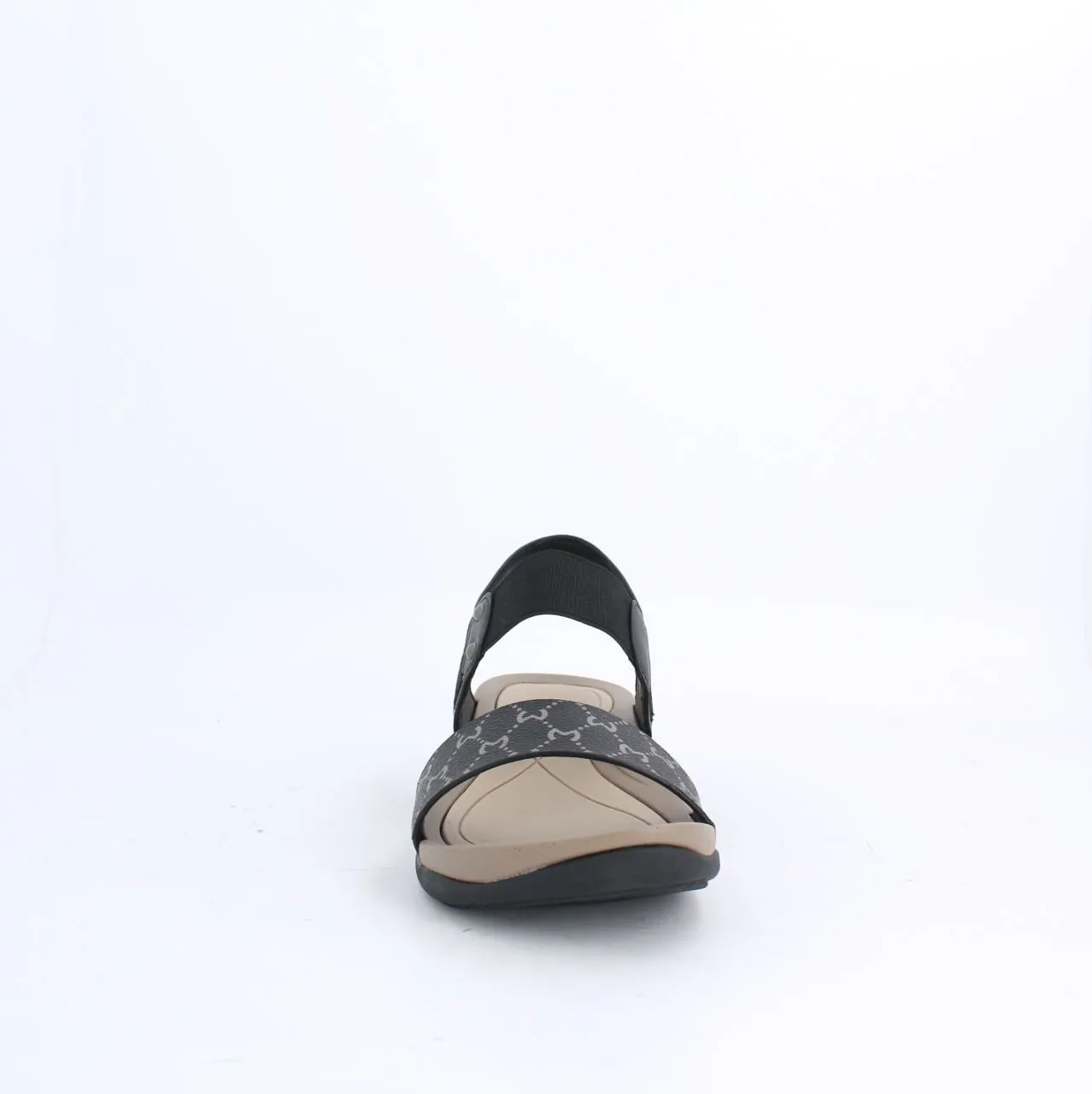 VETROY CASUAL SANDALS - BLACK