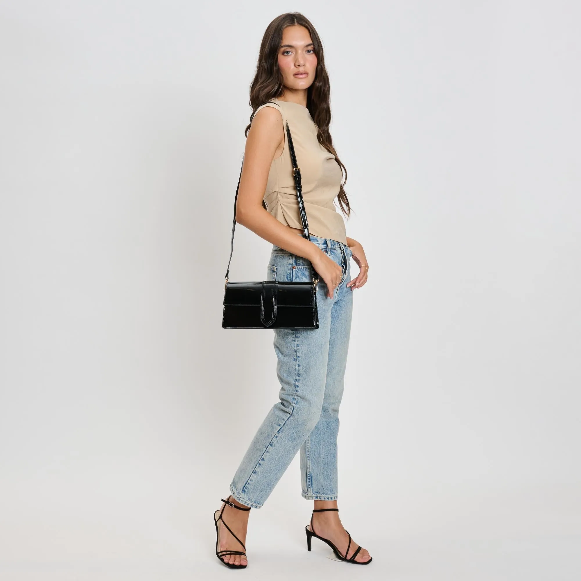 Violet - Patent Crossbody
