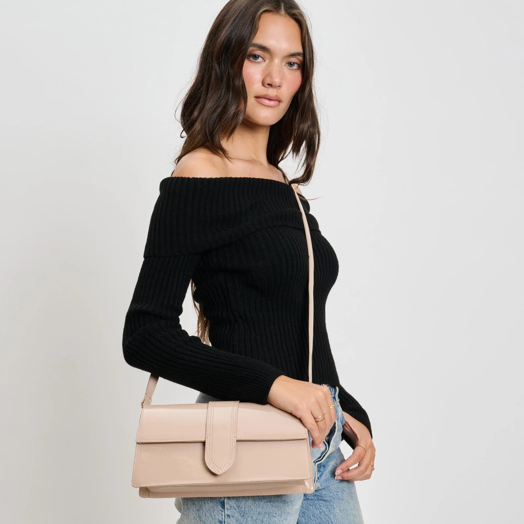 Violet - Patent Crossbody