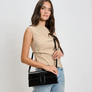 Violet - Patent Crossbody