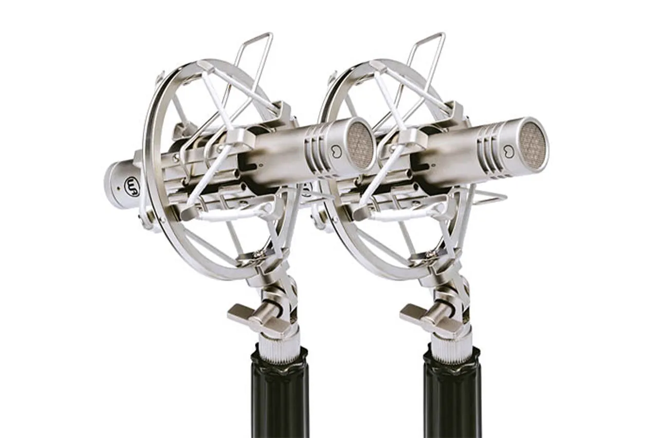 Warm Audio WA-84 Small Diaphragm Condenser Microphone Stereo Pair - Nickel