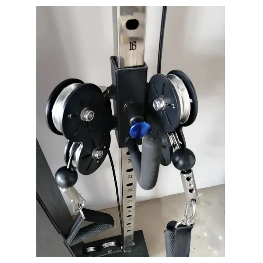 Warrior Wall Mounted Cable Pulley Home Gym System (Single Stack)