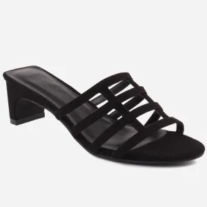 Woman "CAITLIN" Block Heel Slip On Sandals