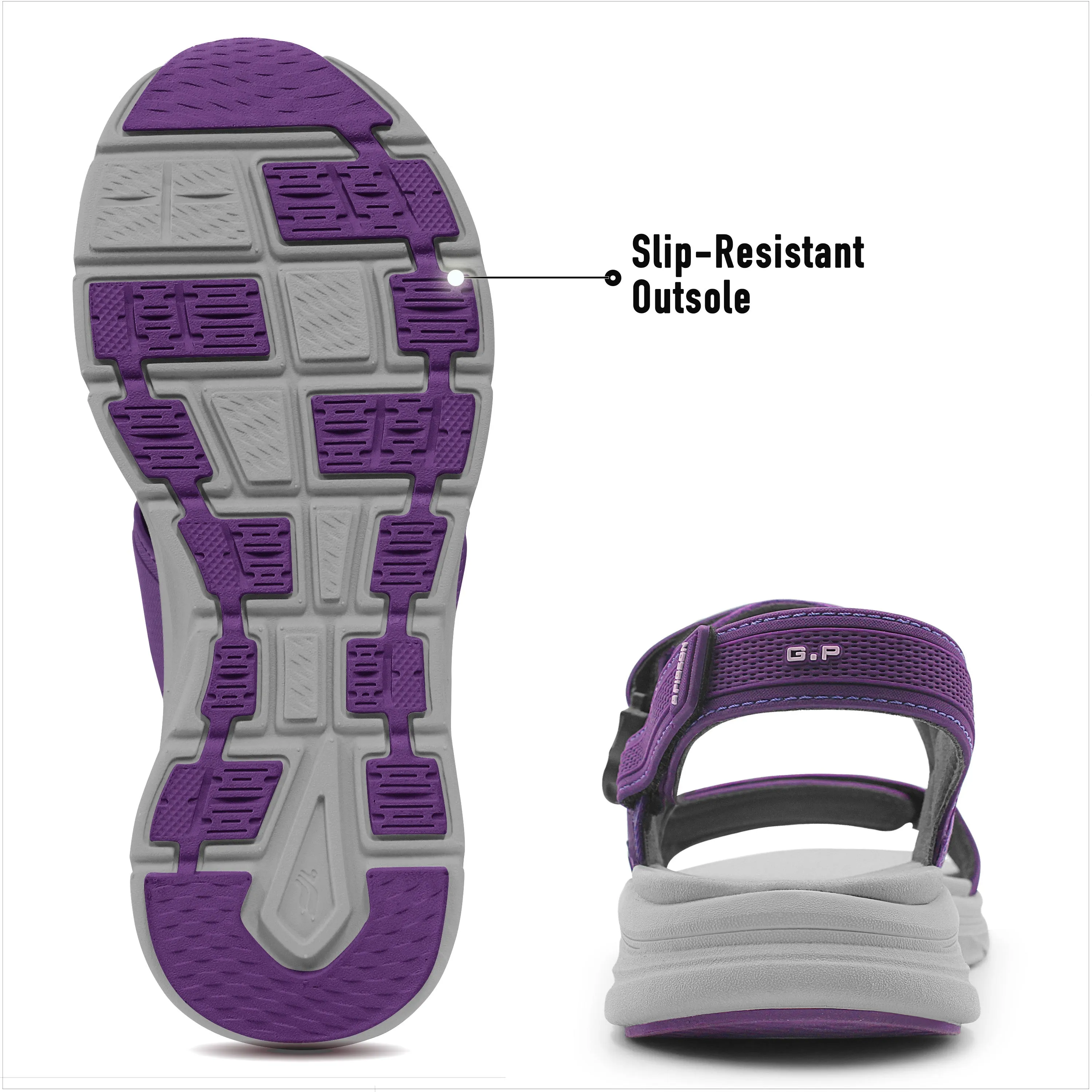 Women EVA: 3836 Purple